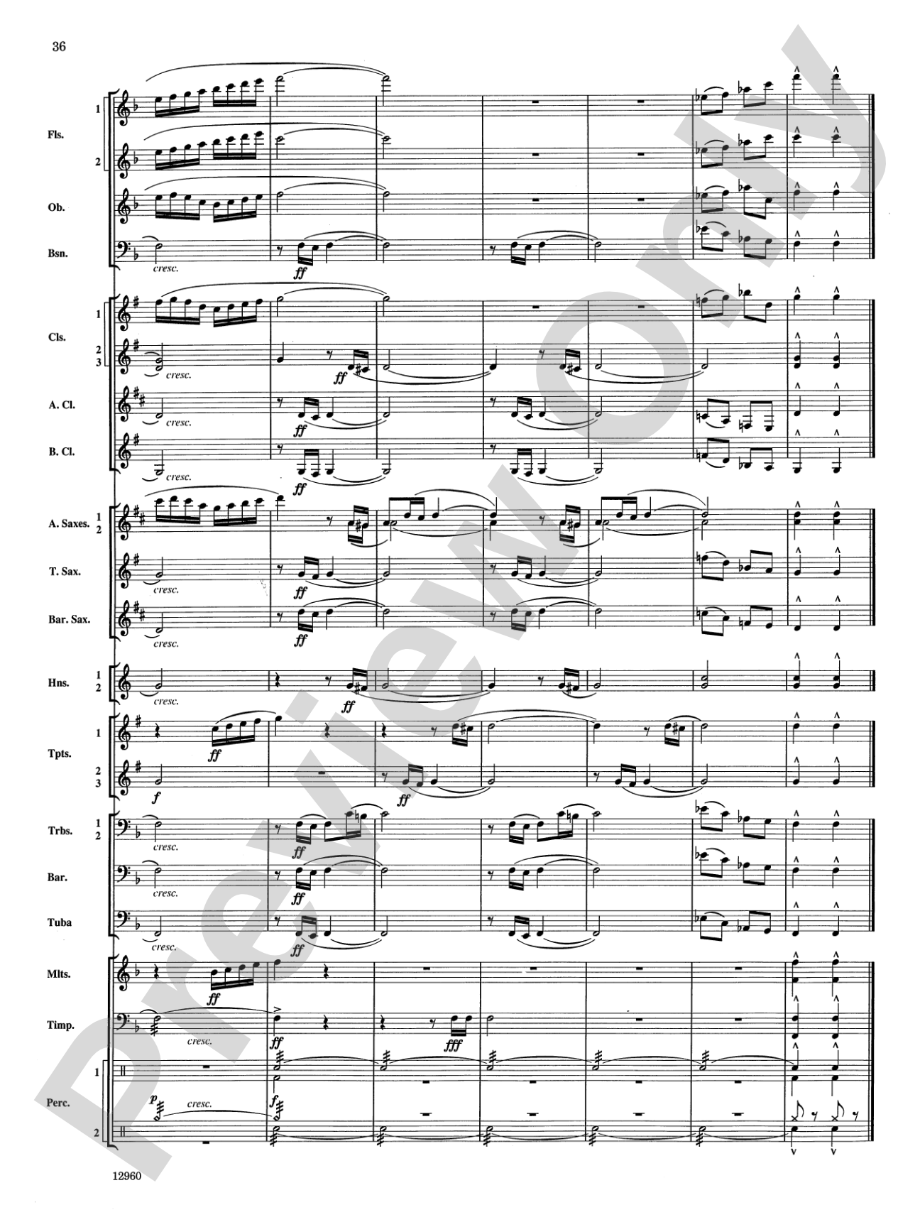 Sailing Songs: Concert Band Conductor Score & Parts