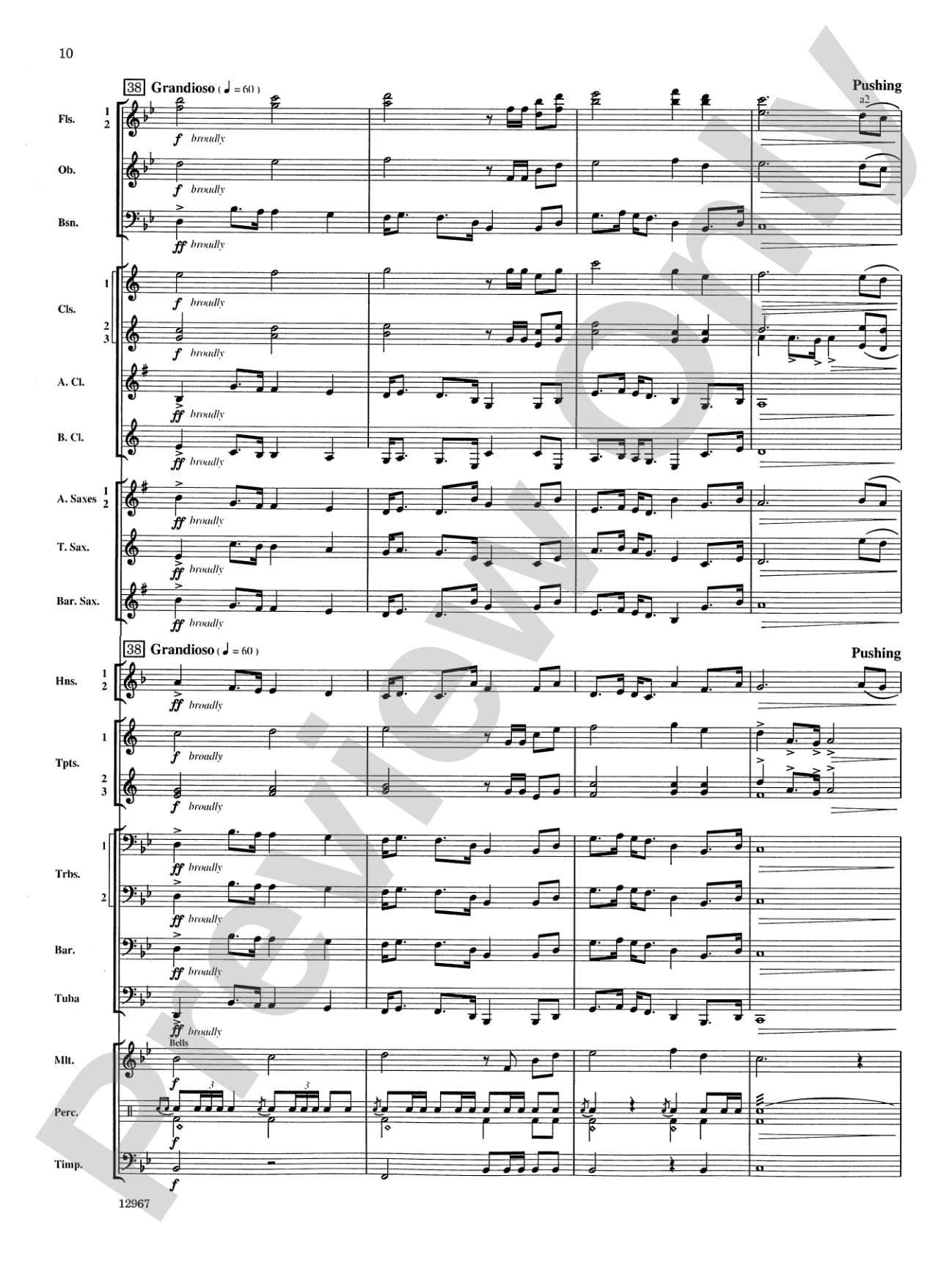 Highbridge Excursions: Concert Band Conductor Score & Parts