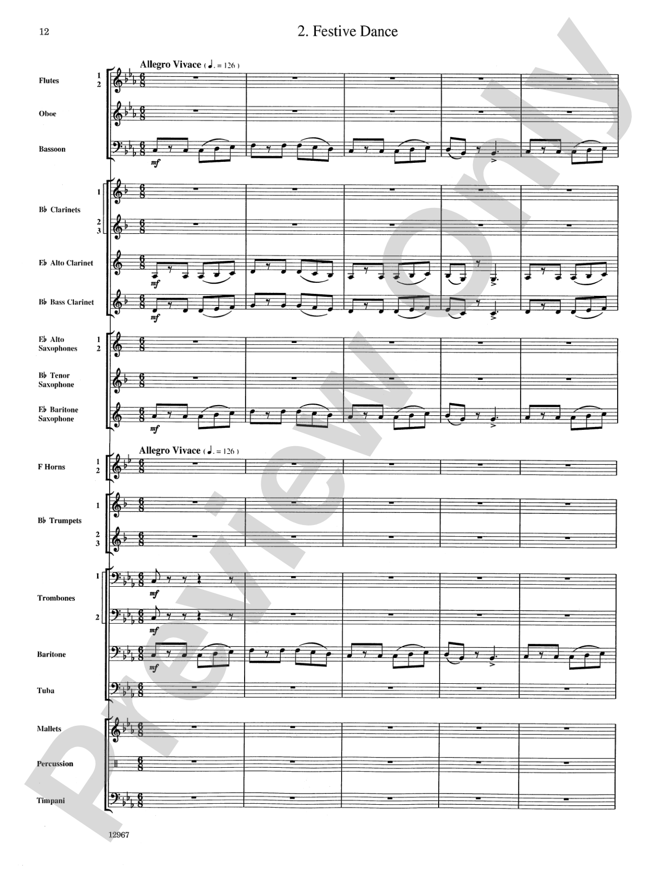 Highbridge Excursions: Concert Band Conductor Score & Parts