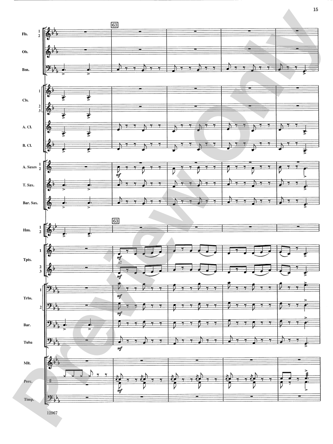 Highbridge Excursions: Concert Band Conductor Score & Parts