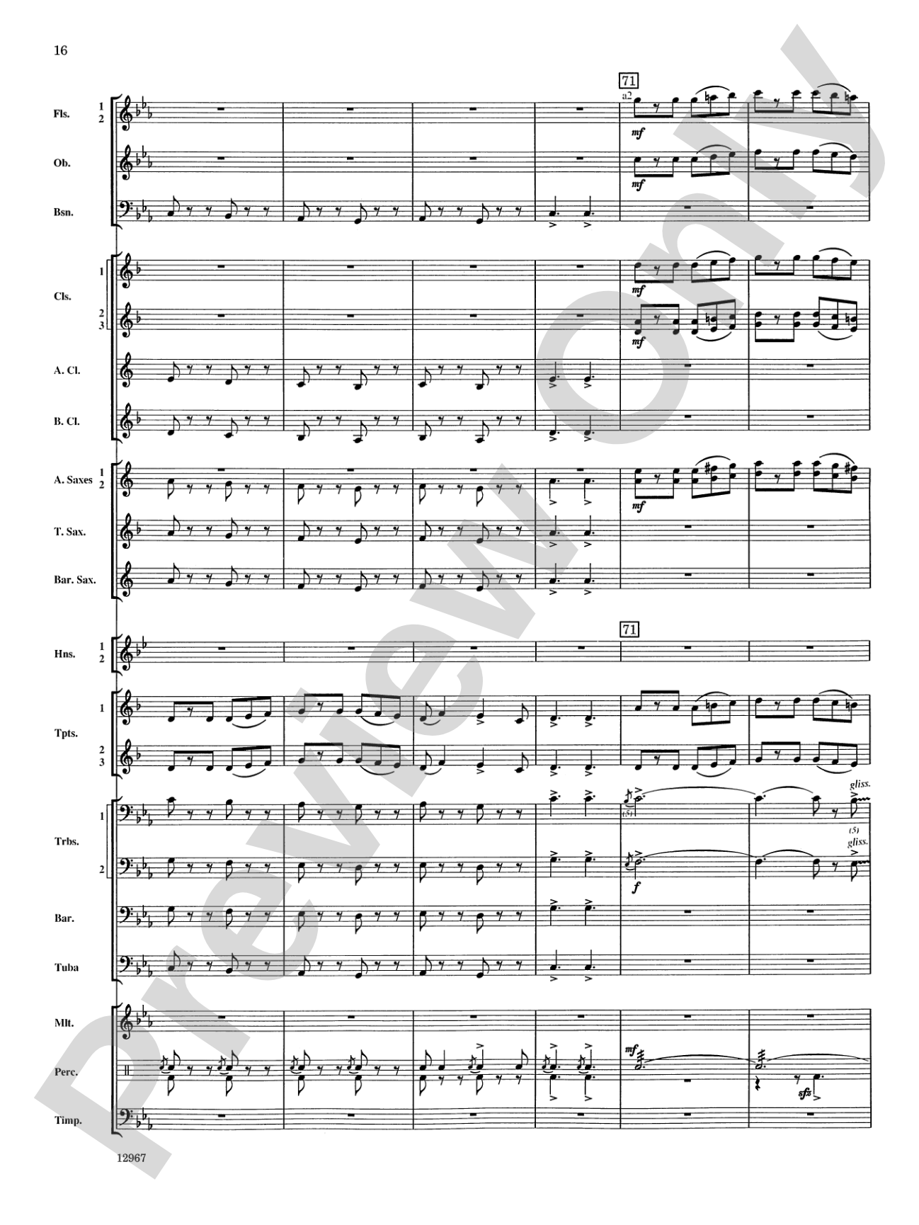 Highbridge Excursions: Concert Band Conductor Score & Parts