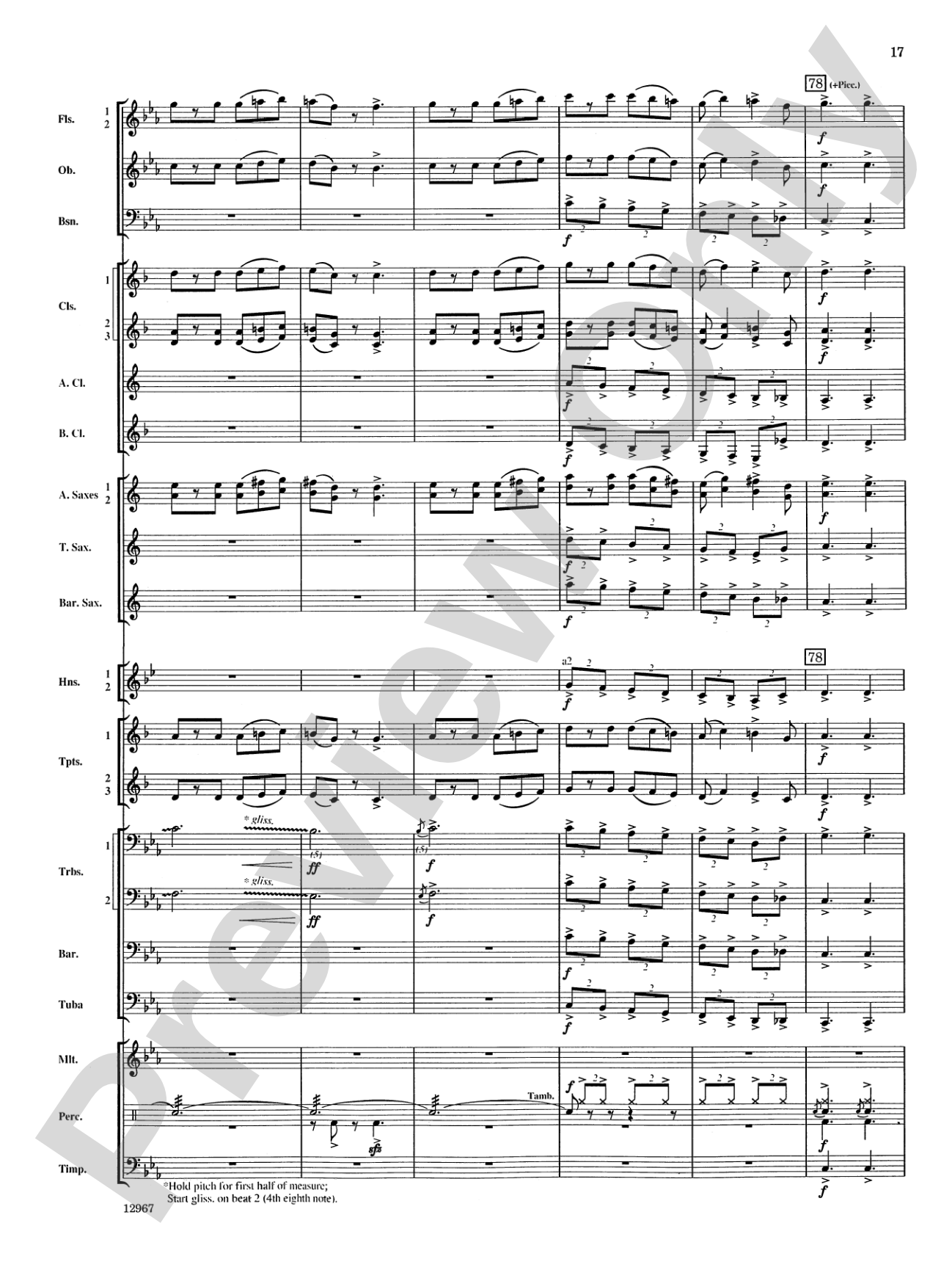 Highbridge Excursions: Concert Band Conductor Score & Parts
