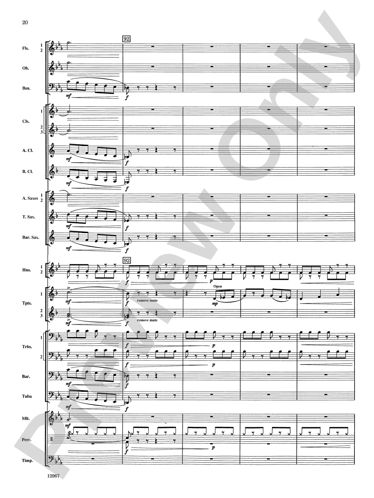 Highbridge Excursions: Concert Band Conductor Score & Parts