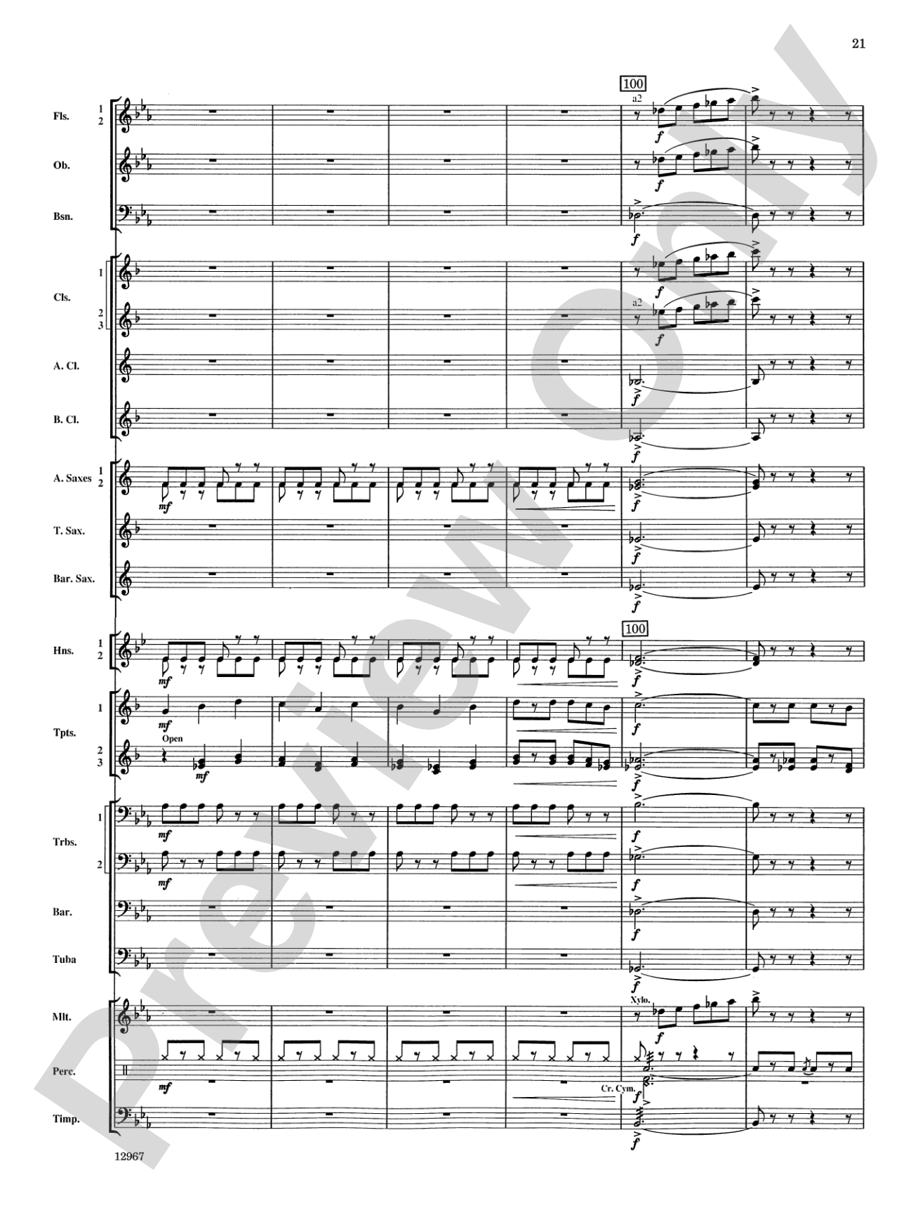 Highbridge Excursions: Concert Band Conductor Score & Parts