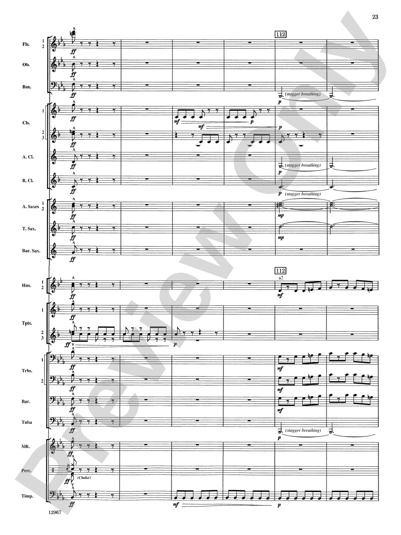 Highbridge Excursions: Concert Band Conductor Score & Parts