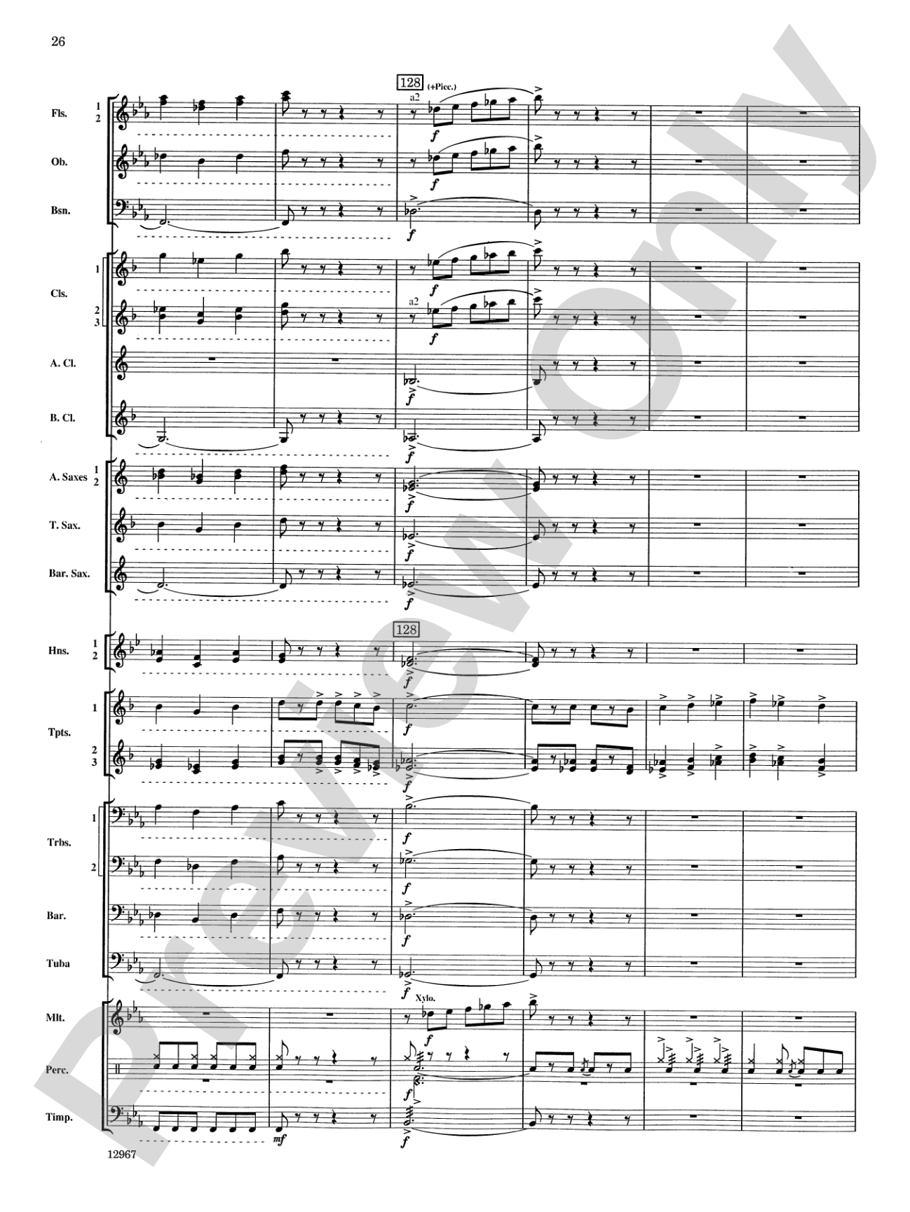 Highbridge Excursions: Concert Band Conductor Score & Parts