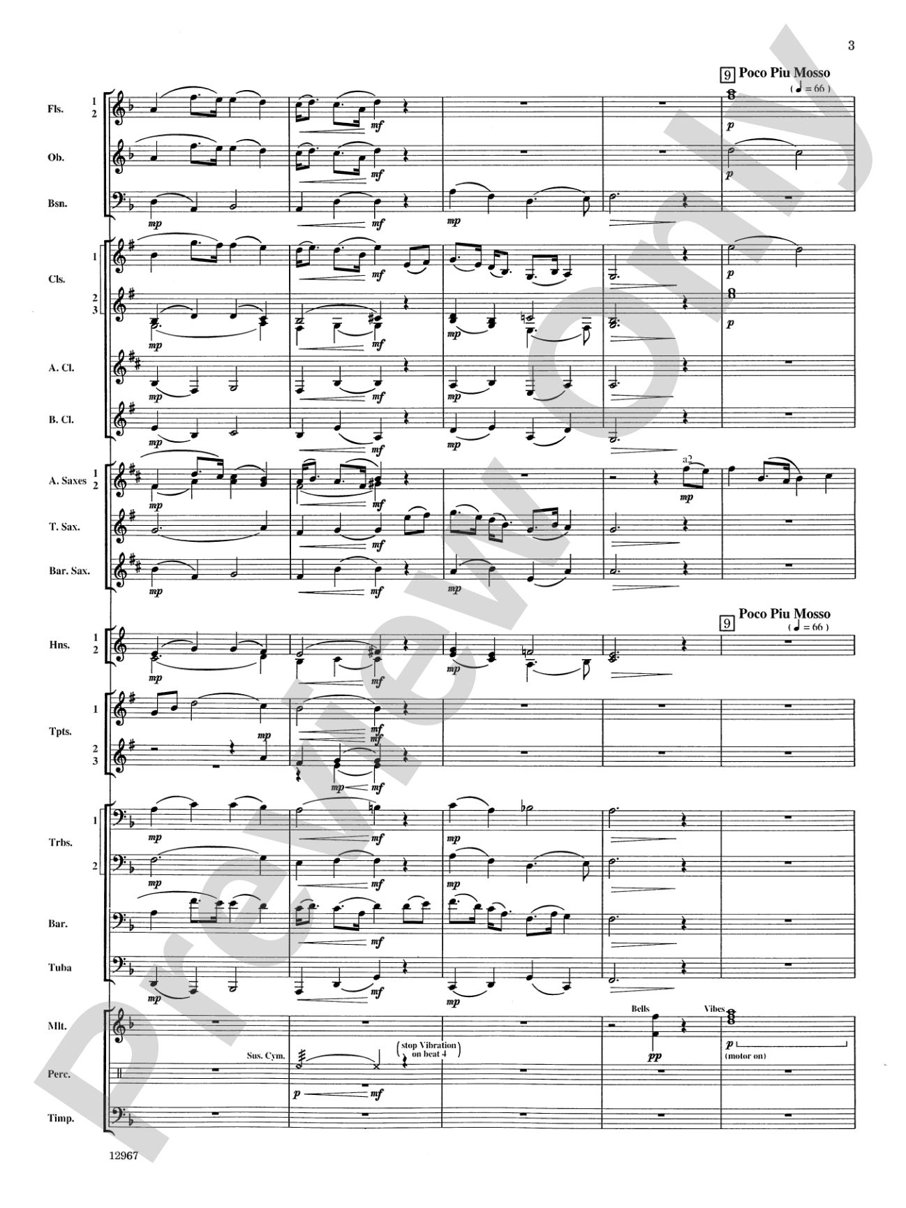 Highbridge Excursions: Concert Band Conductor Score & Parts