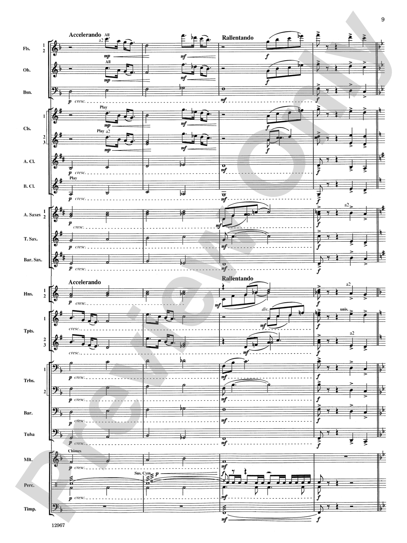 Highbridge Excursions: Concert Band Conductor Score & Parts