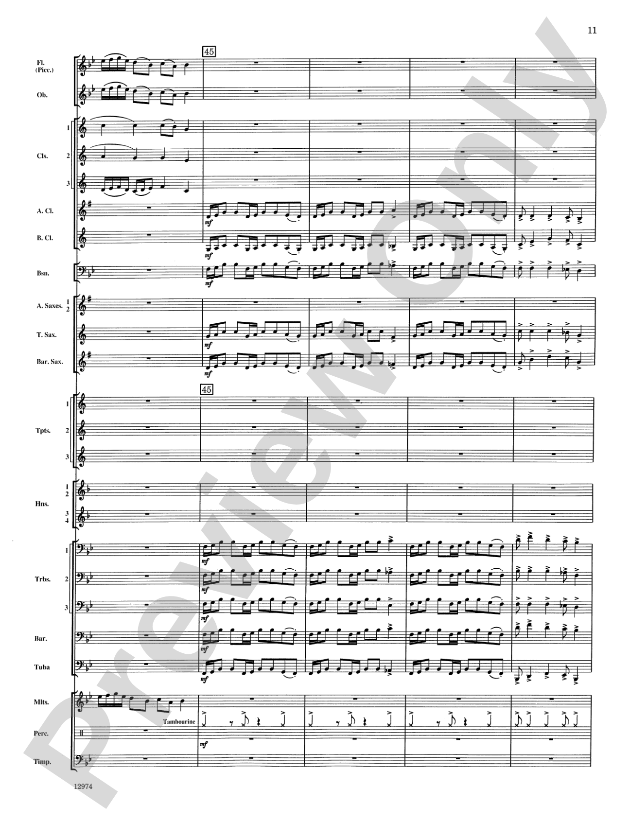 Cumberland Cross: Concert Band Conductor Score & Parts