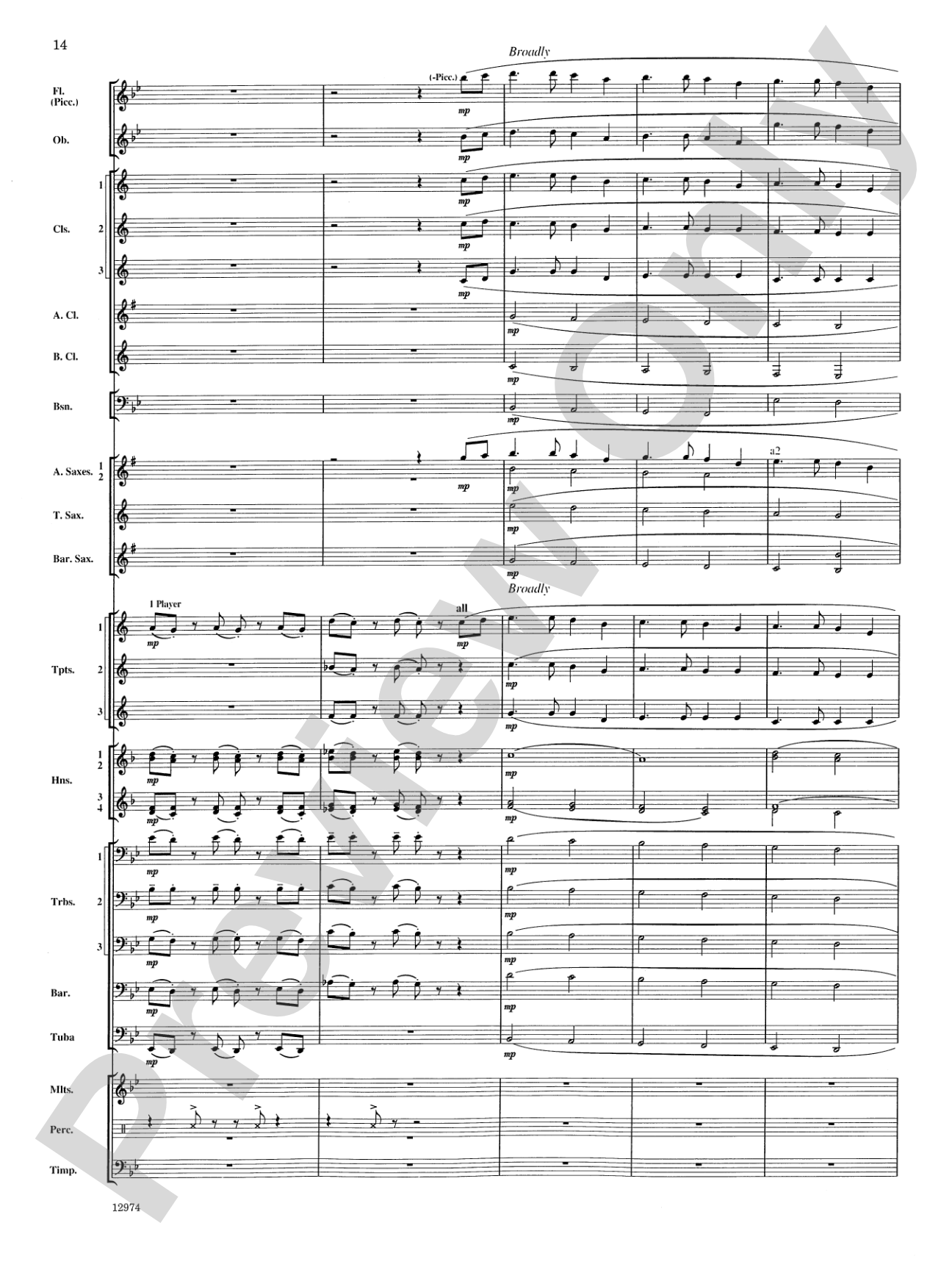 Cumberland Cross: Concert Band Conductor Score & Parts