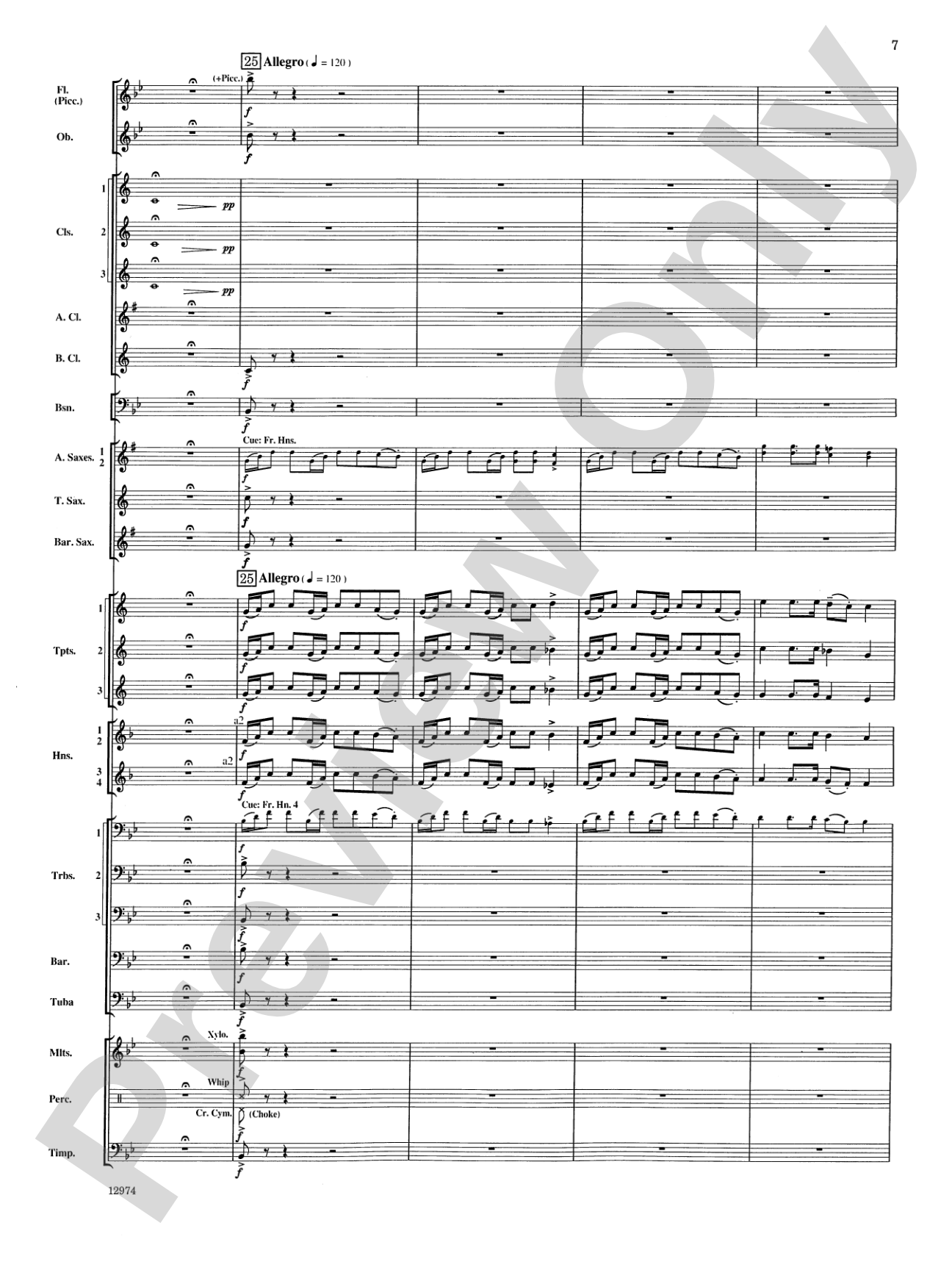 Cumberland Cross: Concert Band Conductor Score & Parts