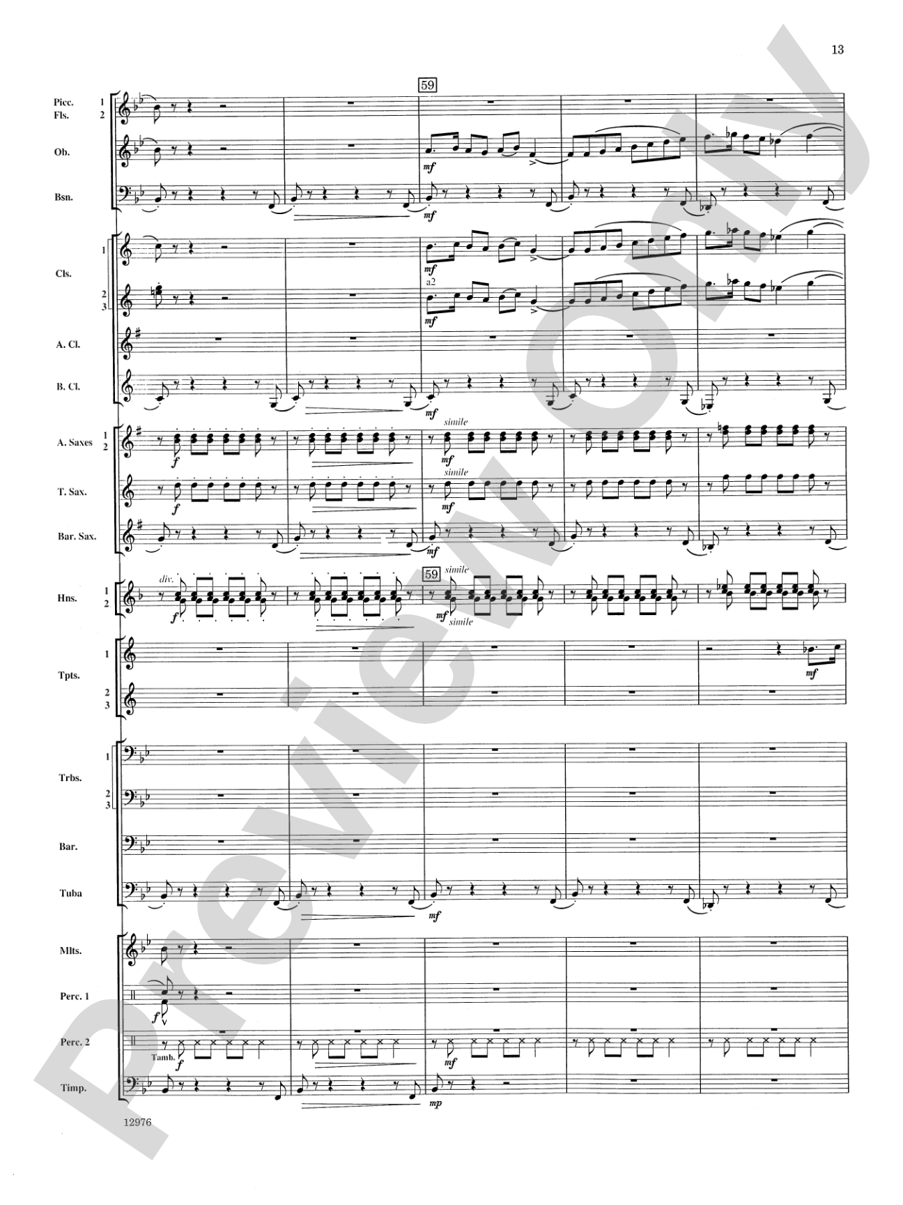 Fantasy on "Yankee Doodle": Concert Band Conductor Score & Parts