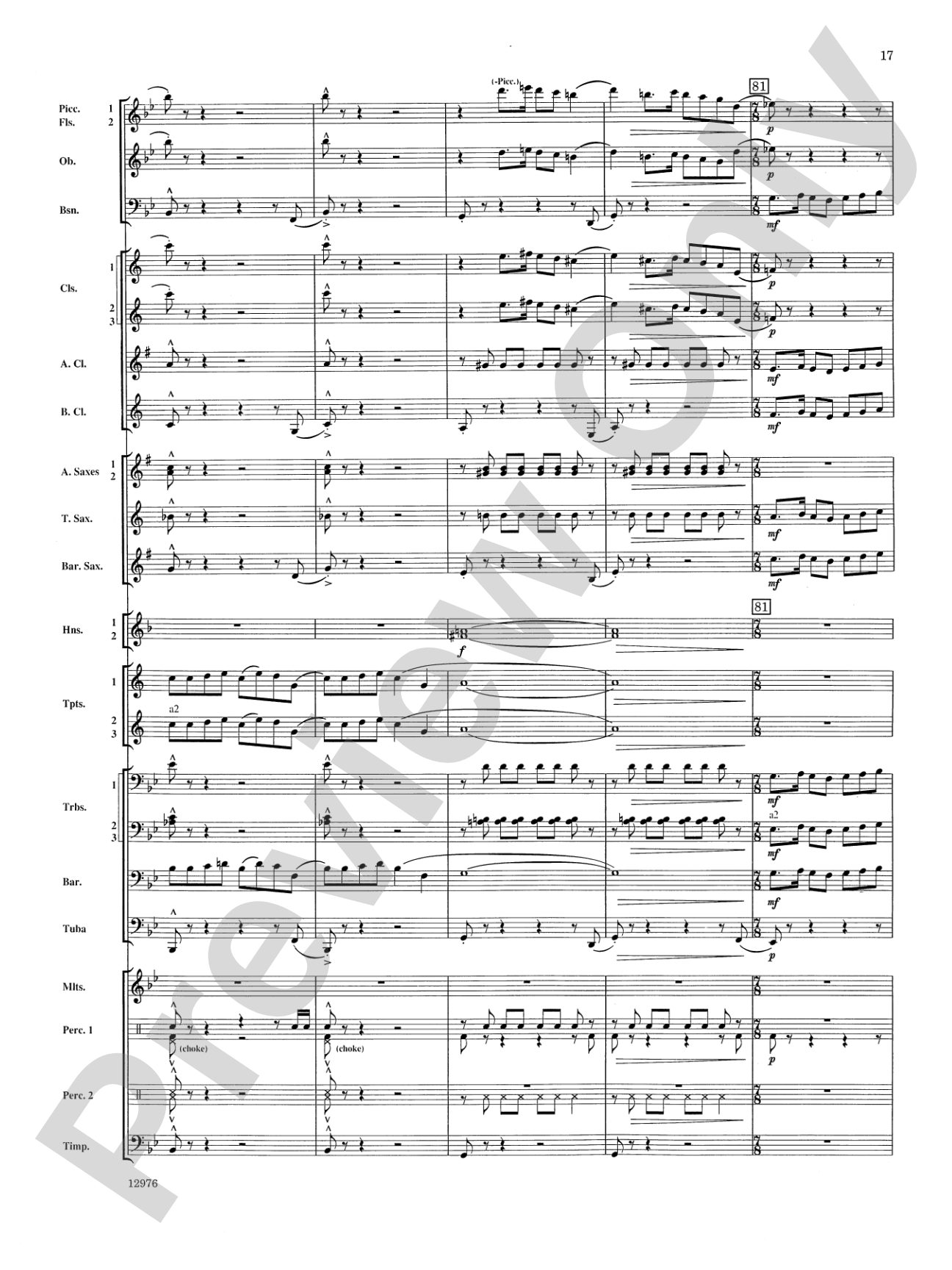 Fantasy on "Yankee Doodle": Concert Band Conductor Score & Parts