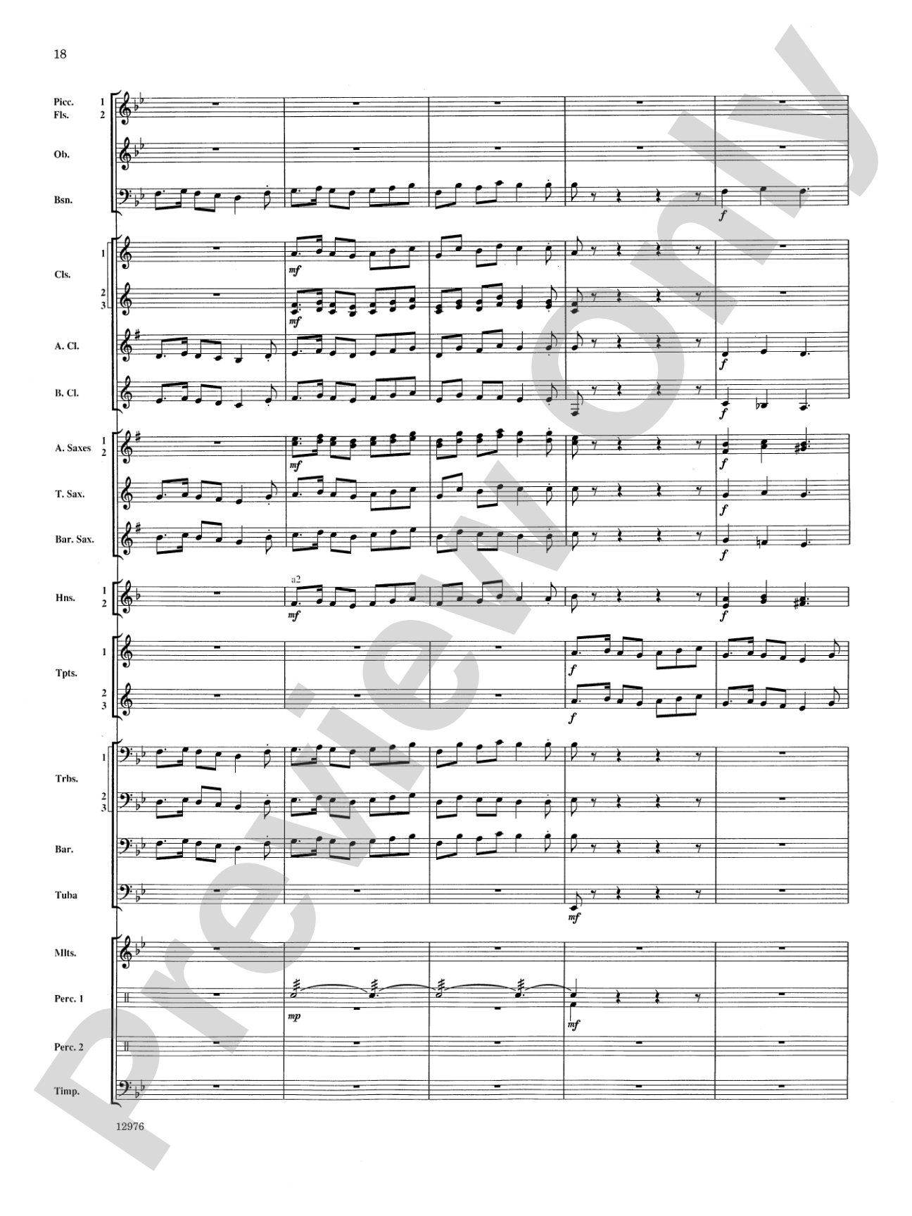 Fantasy on "Yankee Doodle": Concert Band Conductor Score & Parts