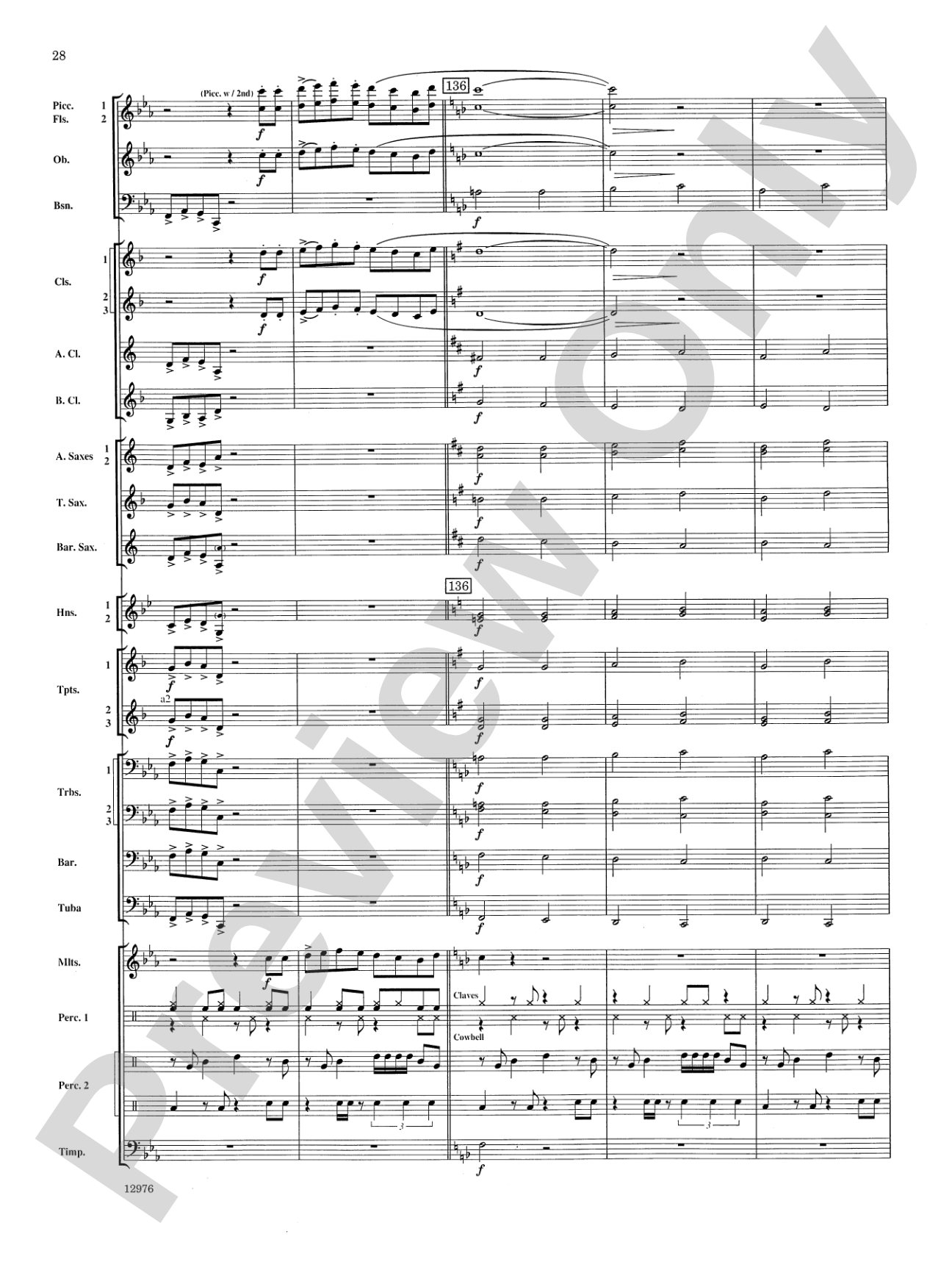 Fantasy on "Yankee Doodle": Concert Band Conductor Score & Parts