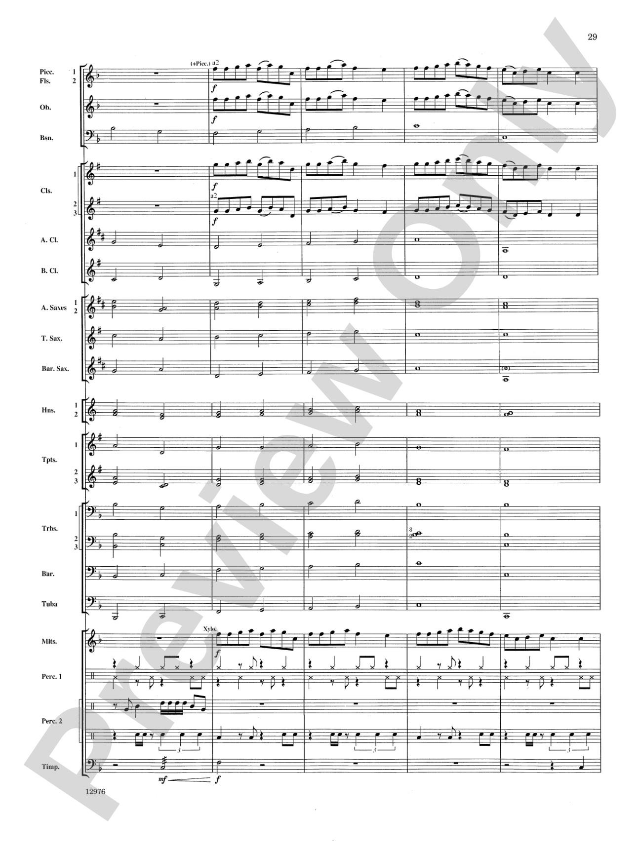 Fantasy on "Yankee Doodle": Concert Band Conductor Score & Parts