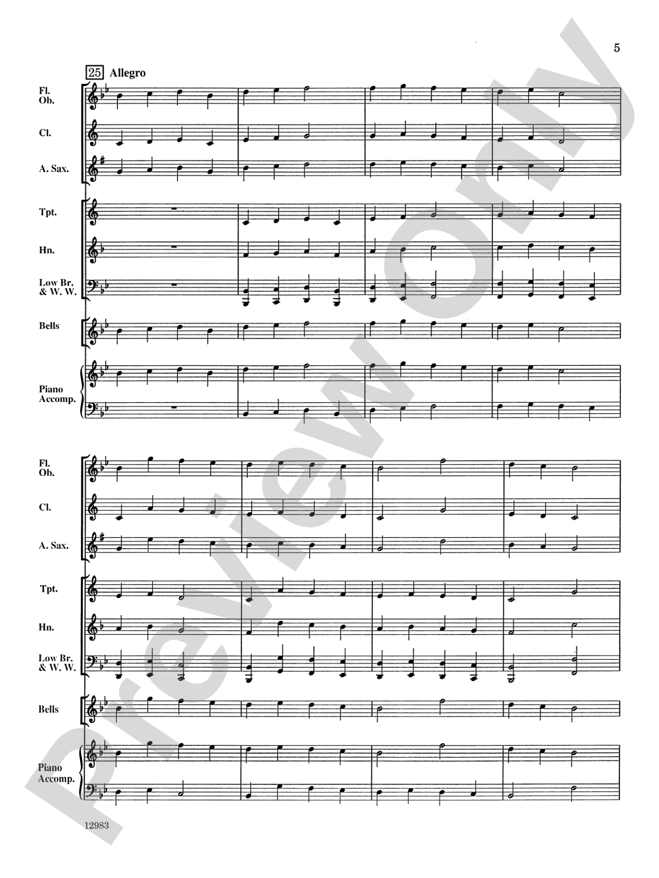 Chant and Canon: Score