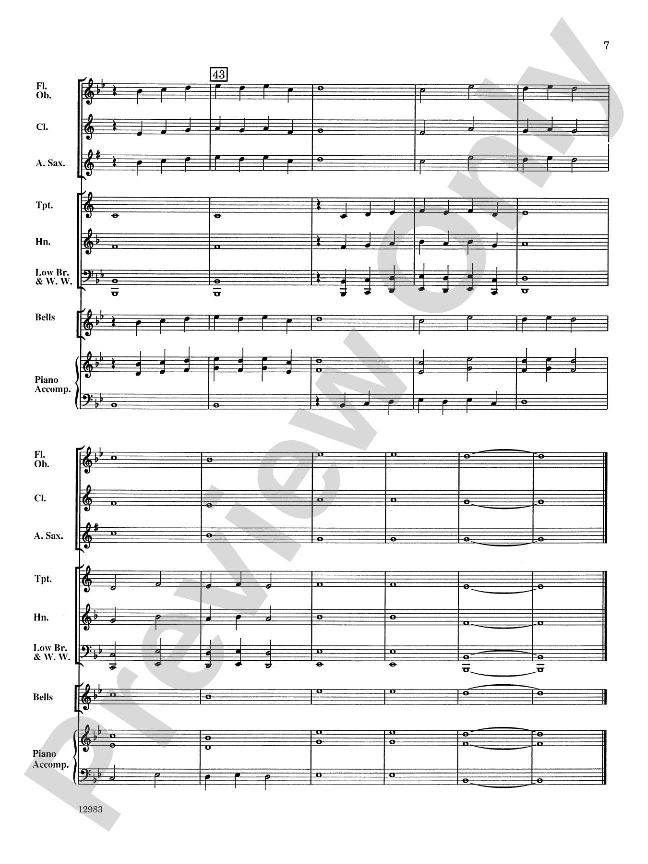 Chant and Canon: Score