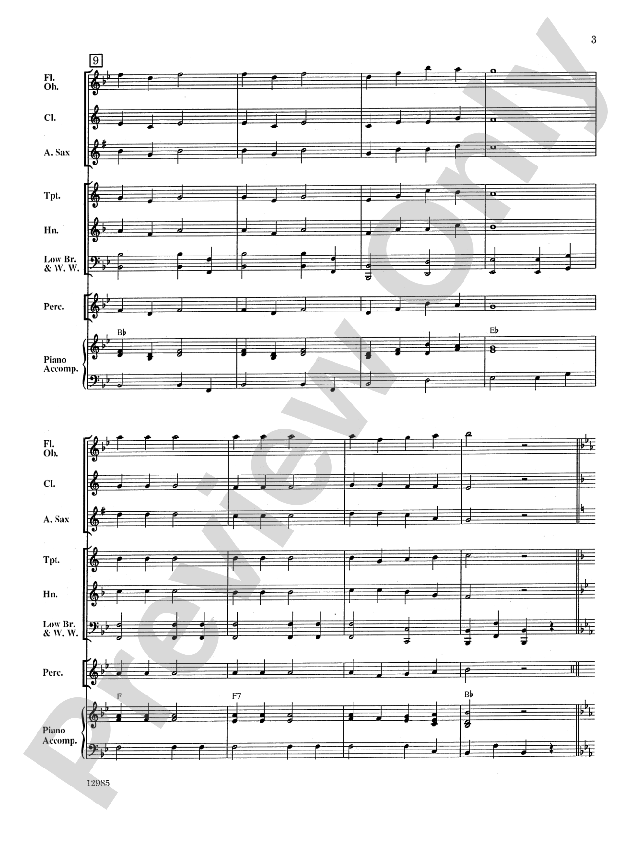 A Chanukah Festival: Concert Band Conductor Score & Parts