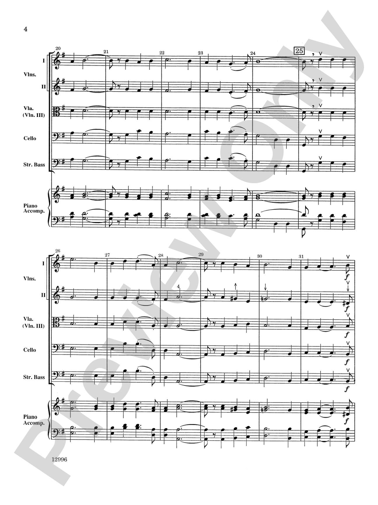 Saturday at the Symphony: String Orchestra Conductor Score & Parts