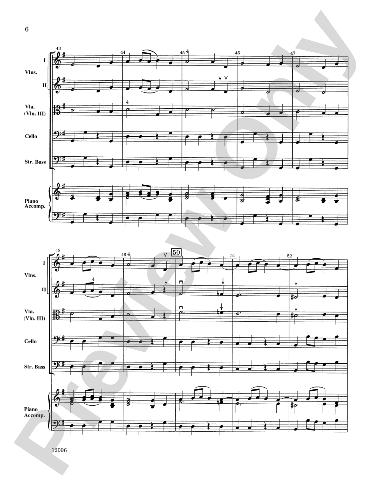 Saturday at the Symphony: String Orchestra Conductor Score & Parts