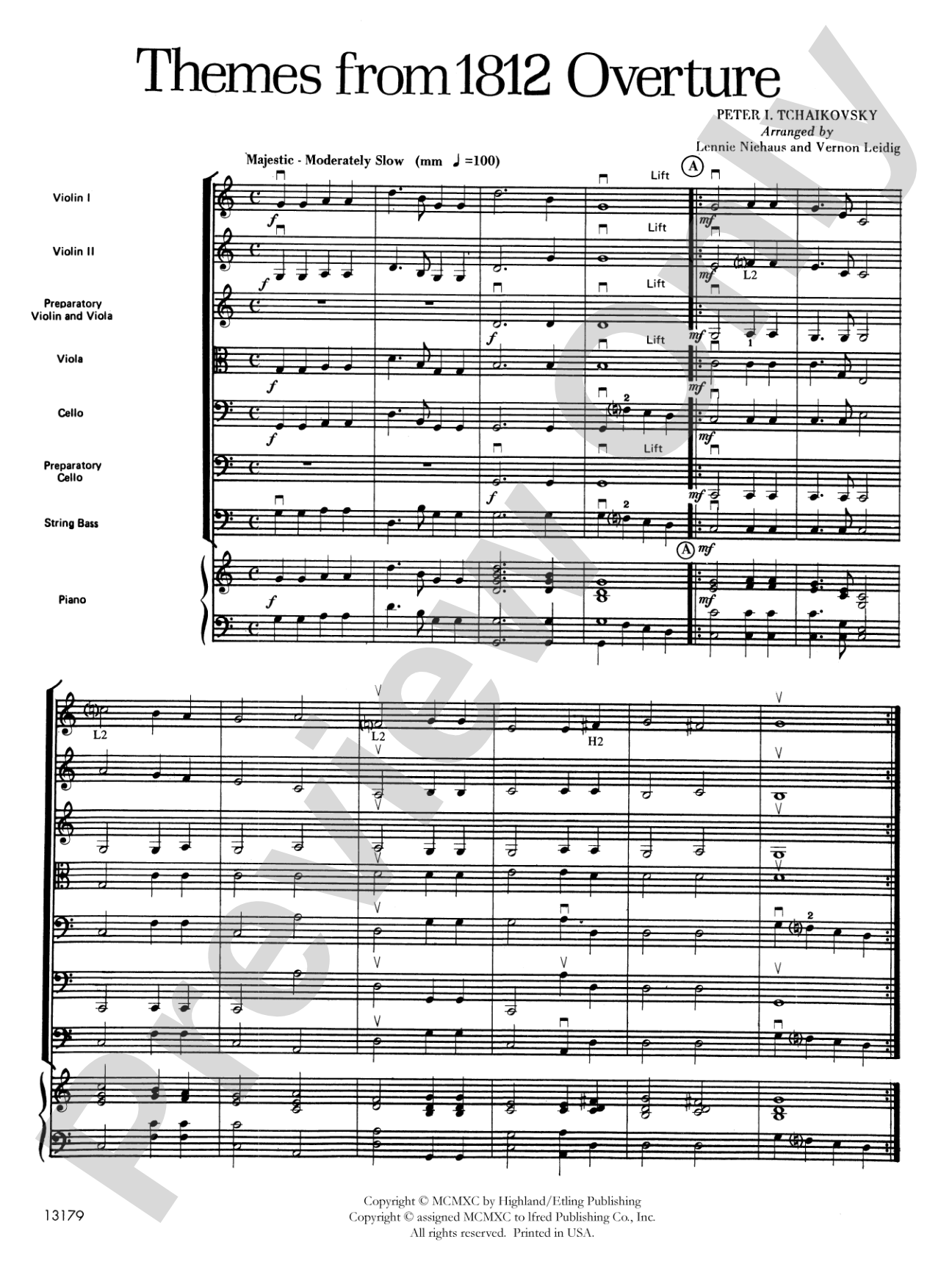 Themes from the 1812 Overture