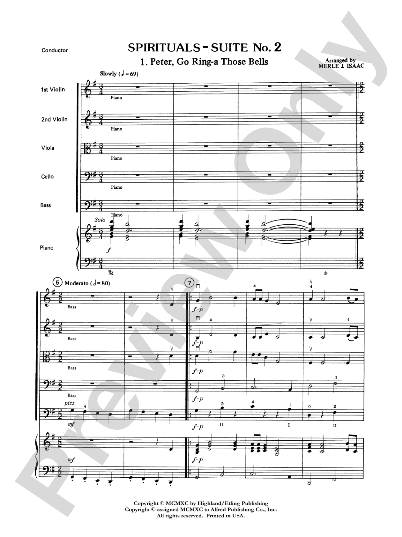 Spirituals Suite, No. 2