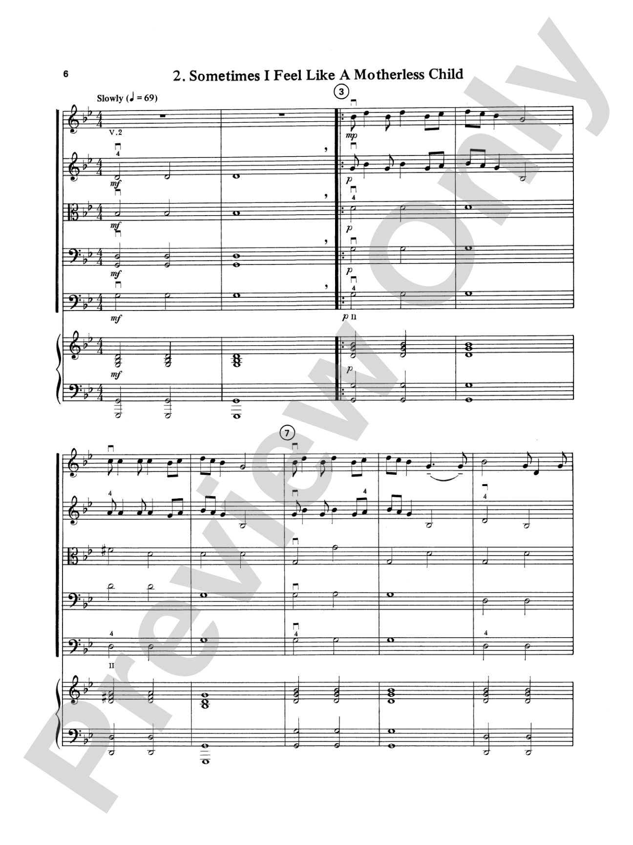 Spirituals Suite, No. 2