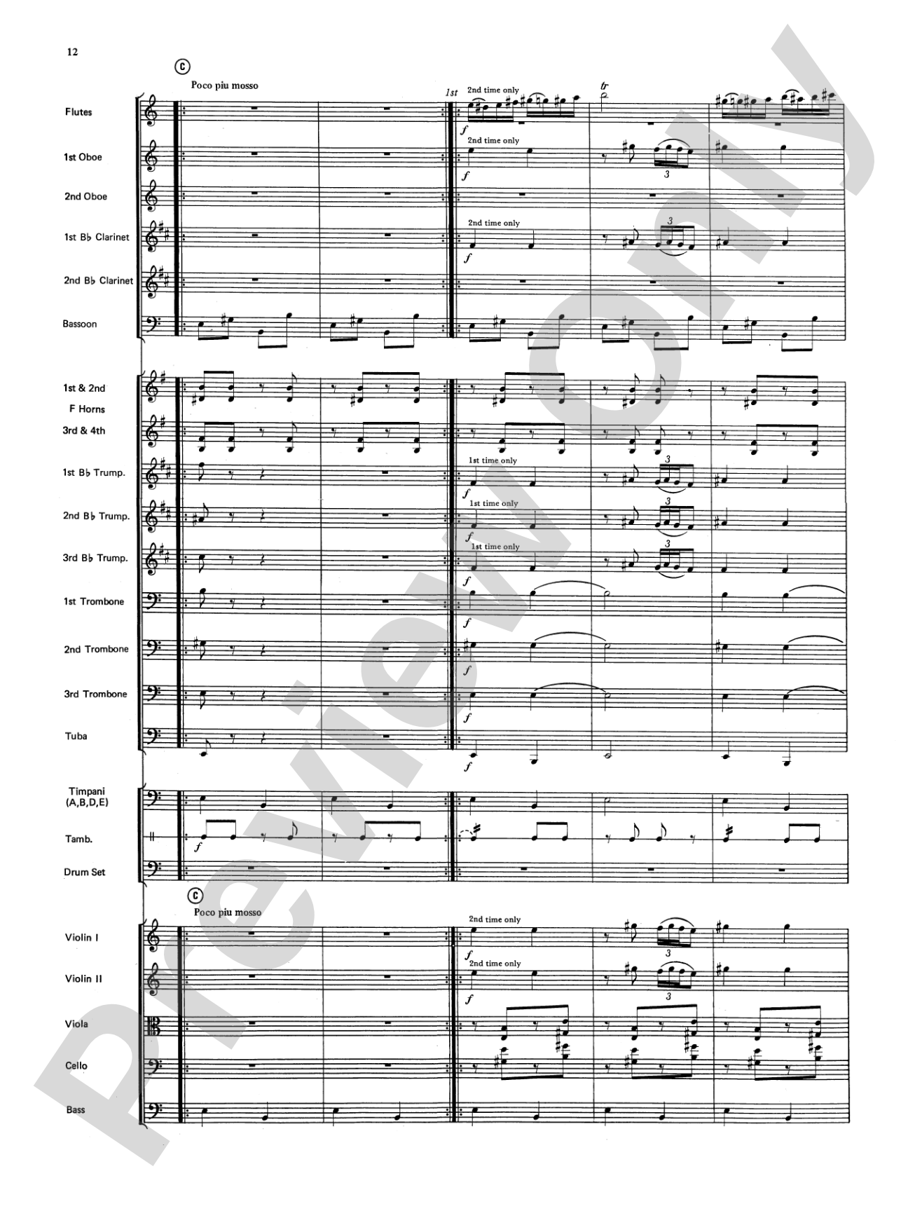 Havah Nagilah: Full Orchestra Conductor Score & Parts
