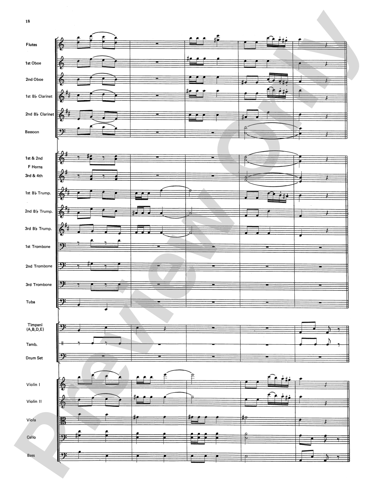 Havah Nagilah: Full Orchestra Conductor Score & Parts
