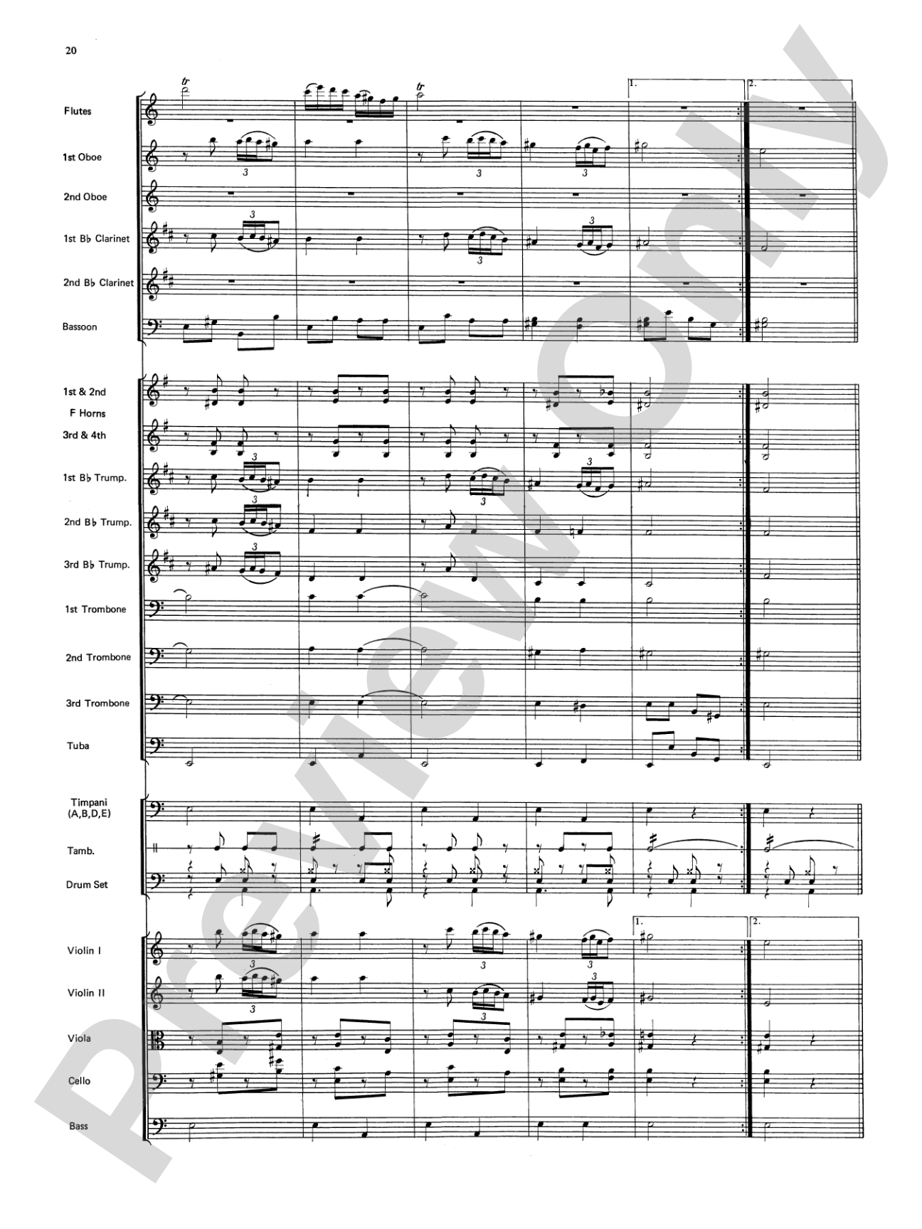 Havah Nagilah: Full Orchestra Conductor Score & Parts