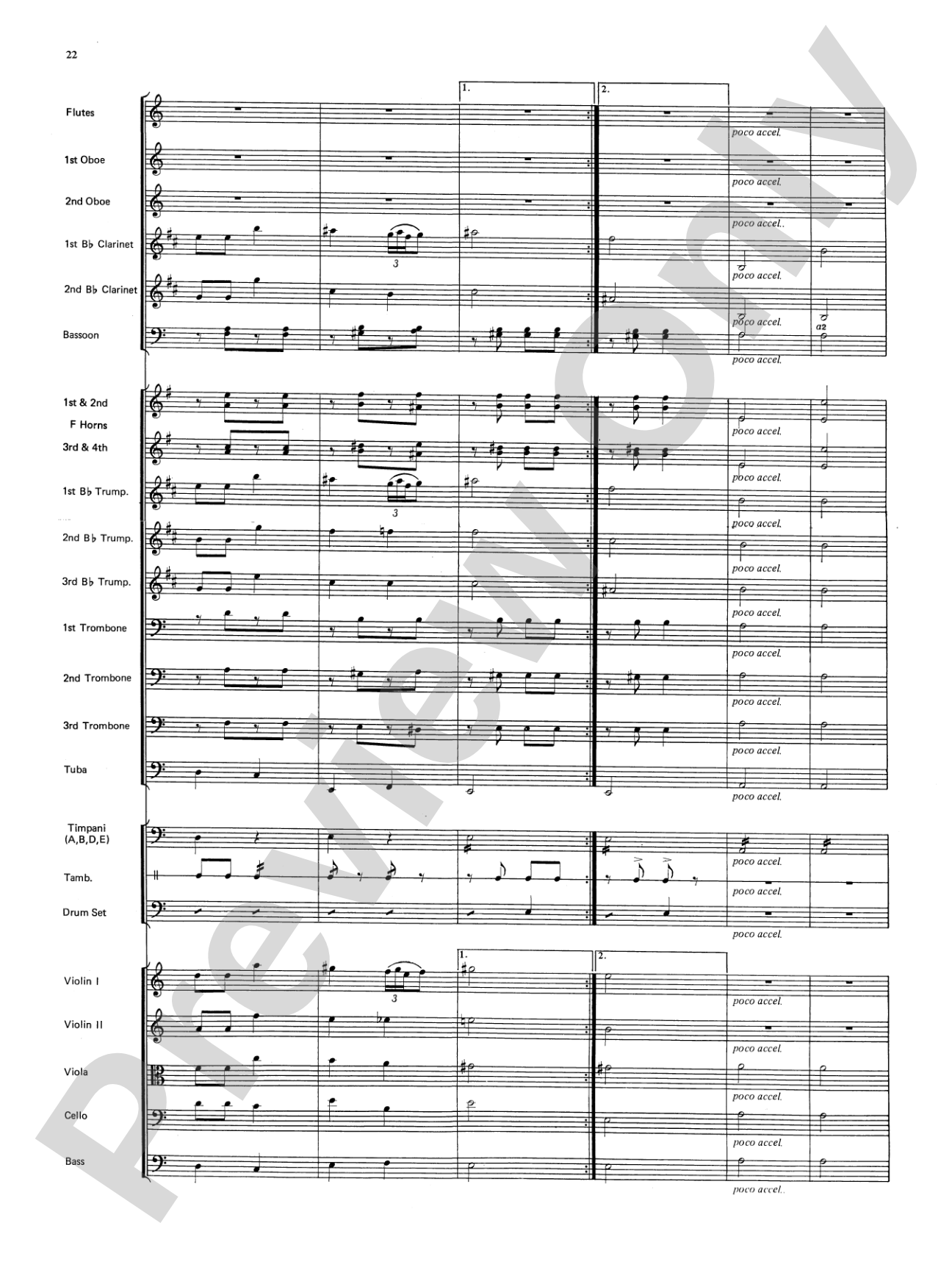 Havah Nagilah: Full Orchestra Conductor Score & Parts