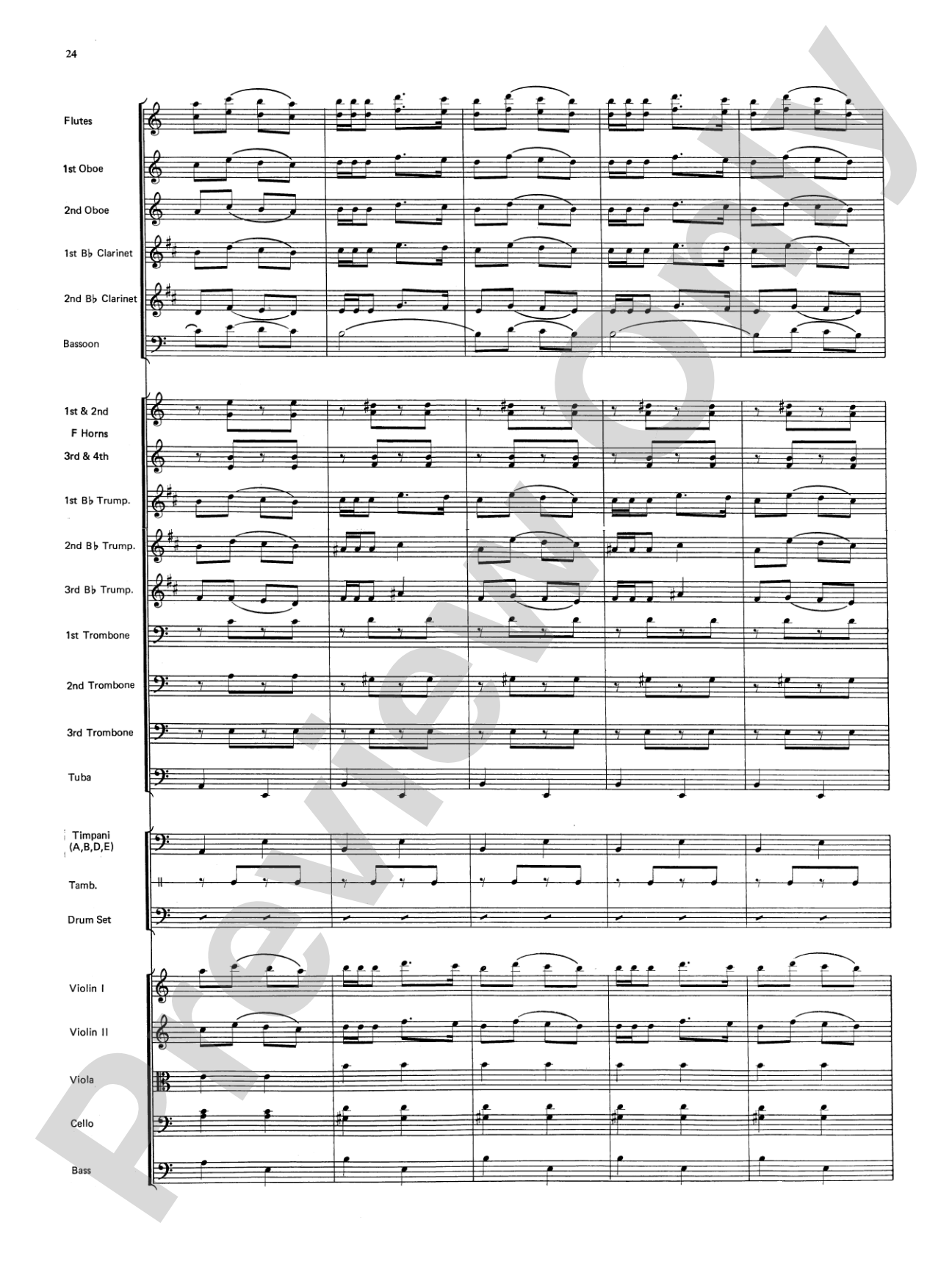 Havah Nagilah: Full Orchestra Conductor Score & Parts