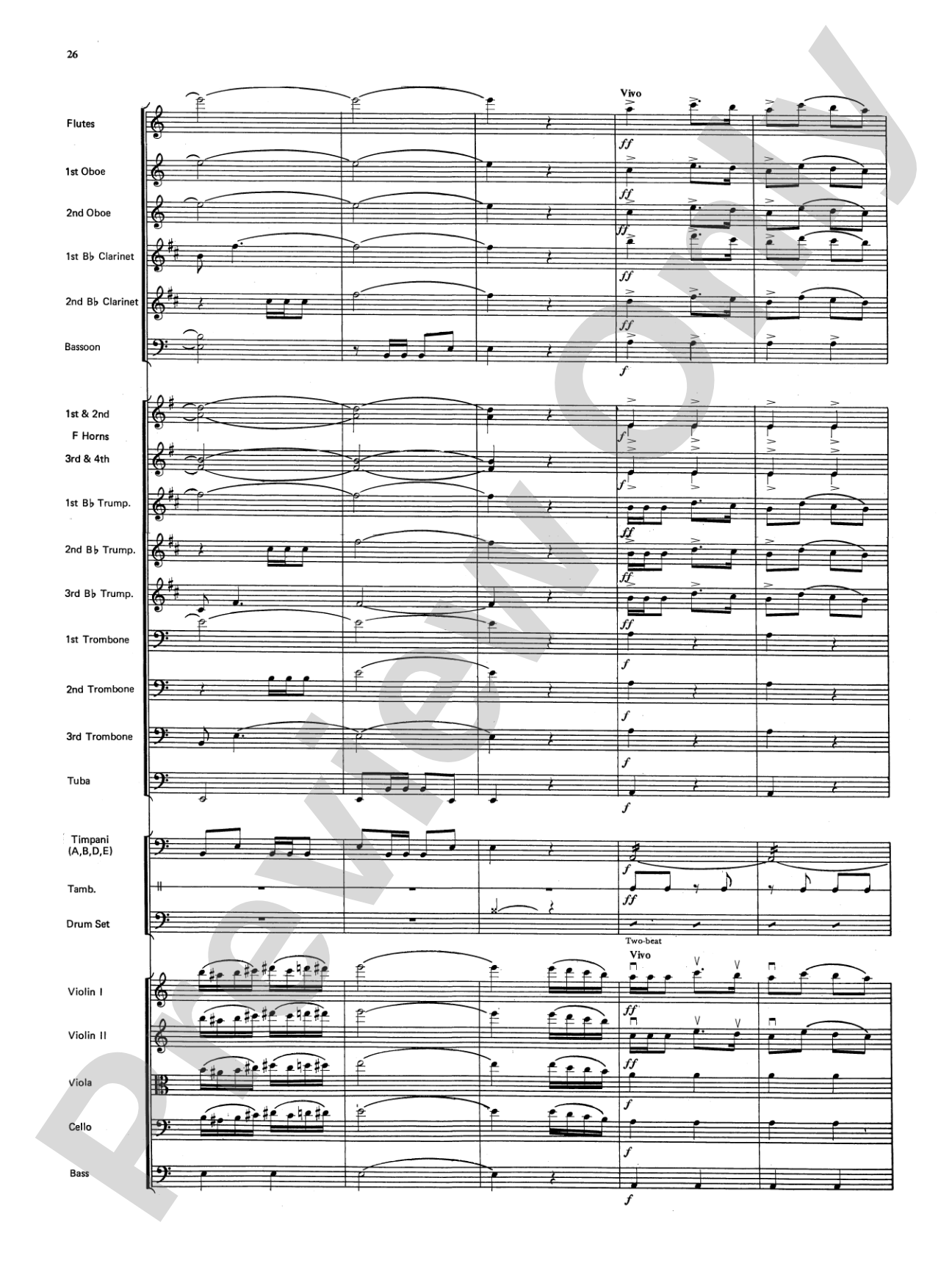 Havah Nagilah: Full Orchestra Conductor Score & Parts