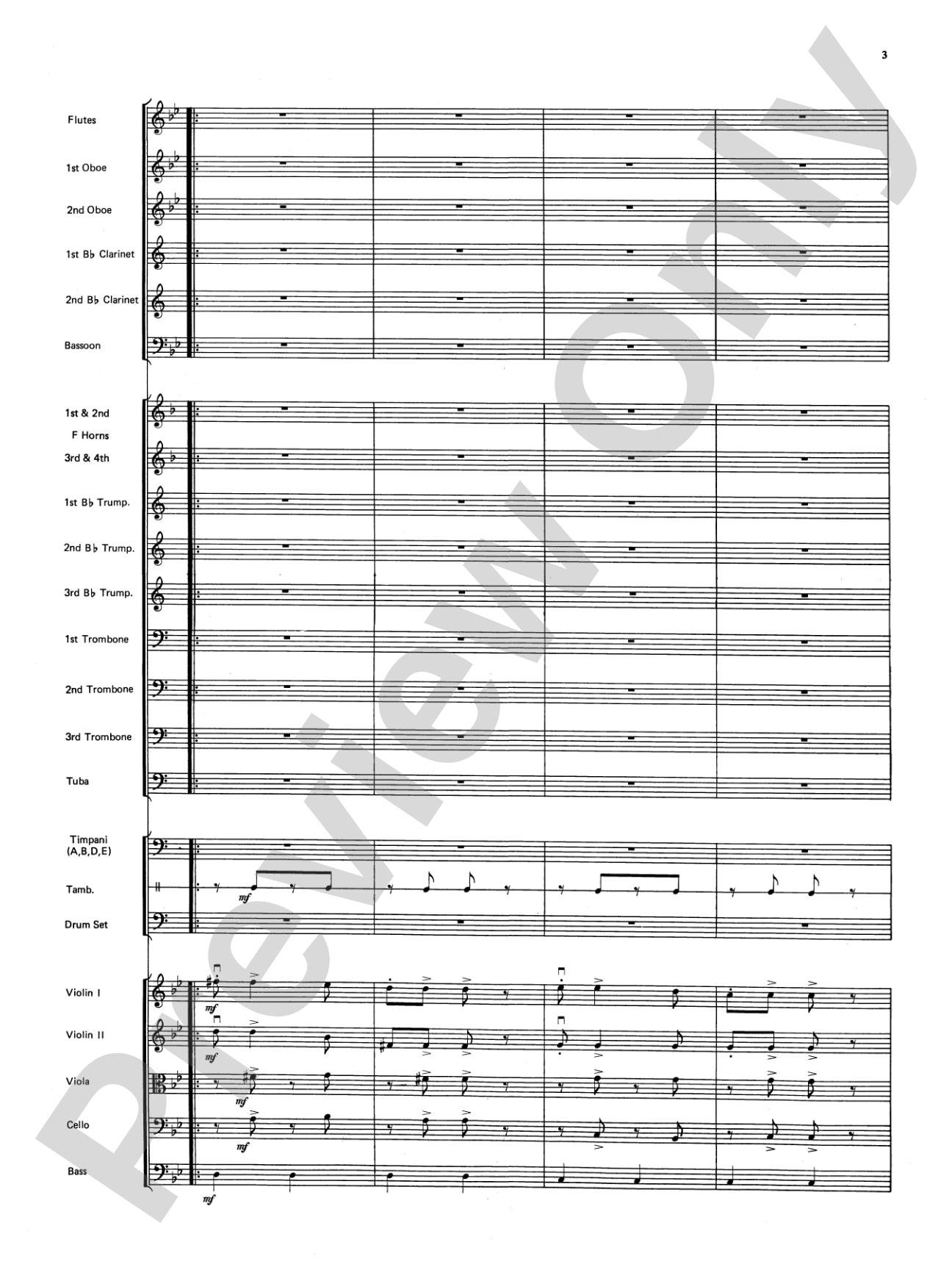 Havah Nagilah: Full Orchestra Conductor Score & Parts