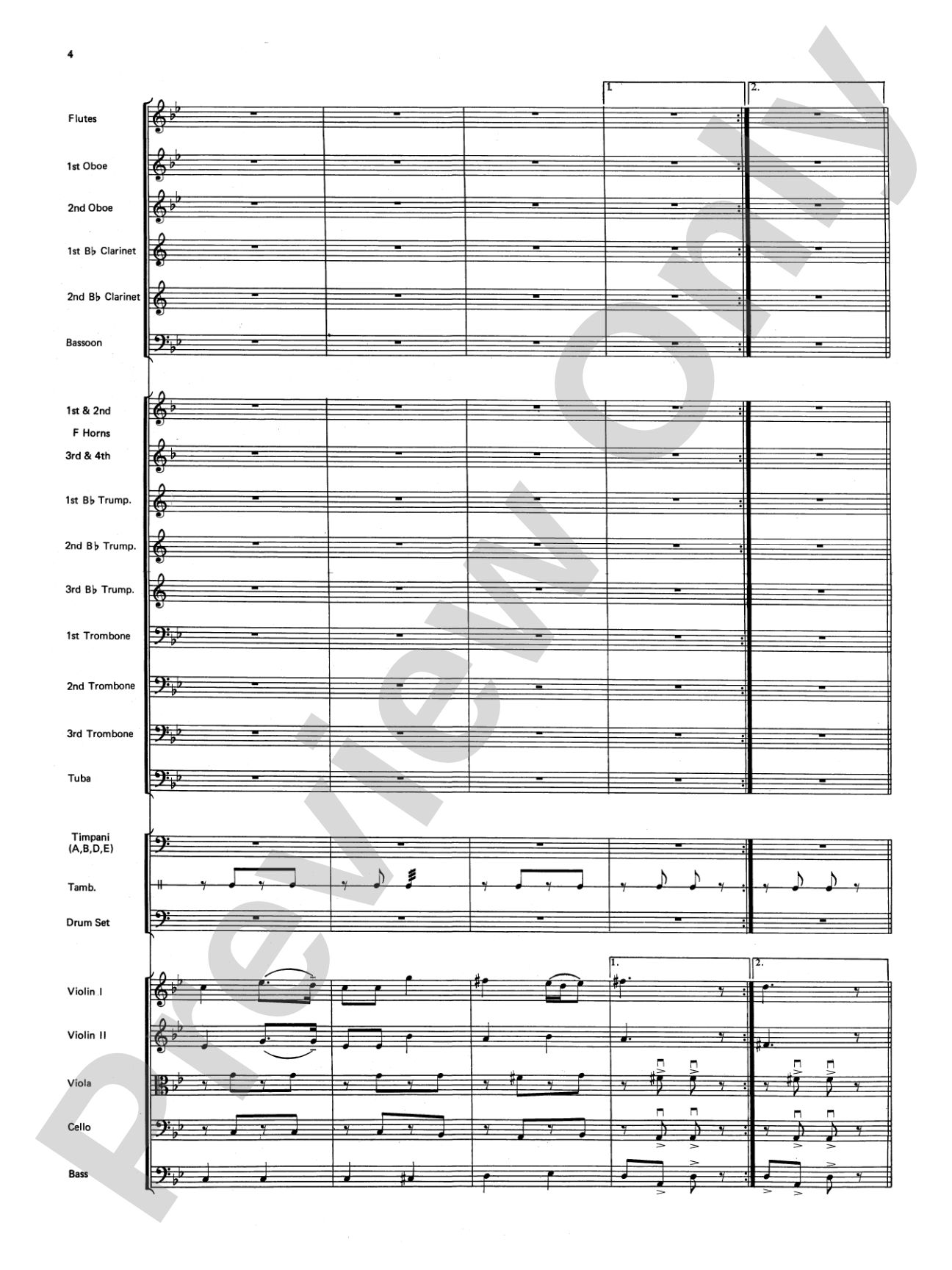 Havah Nagilah: Full Orchestra Conductor Score & Parts