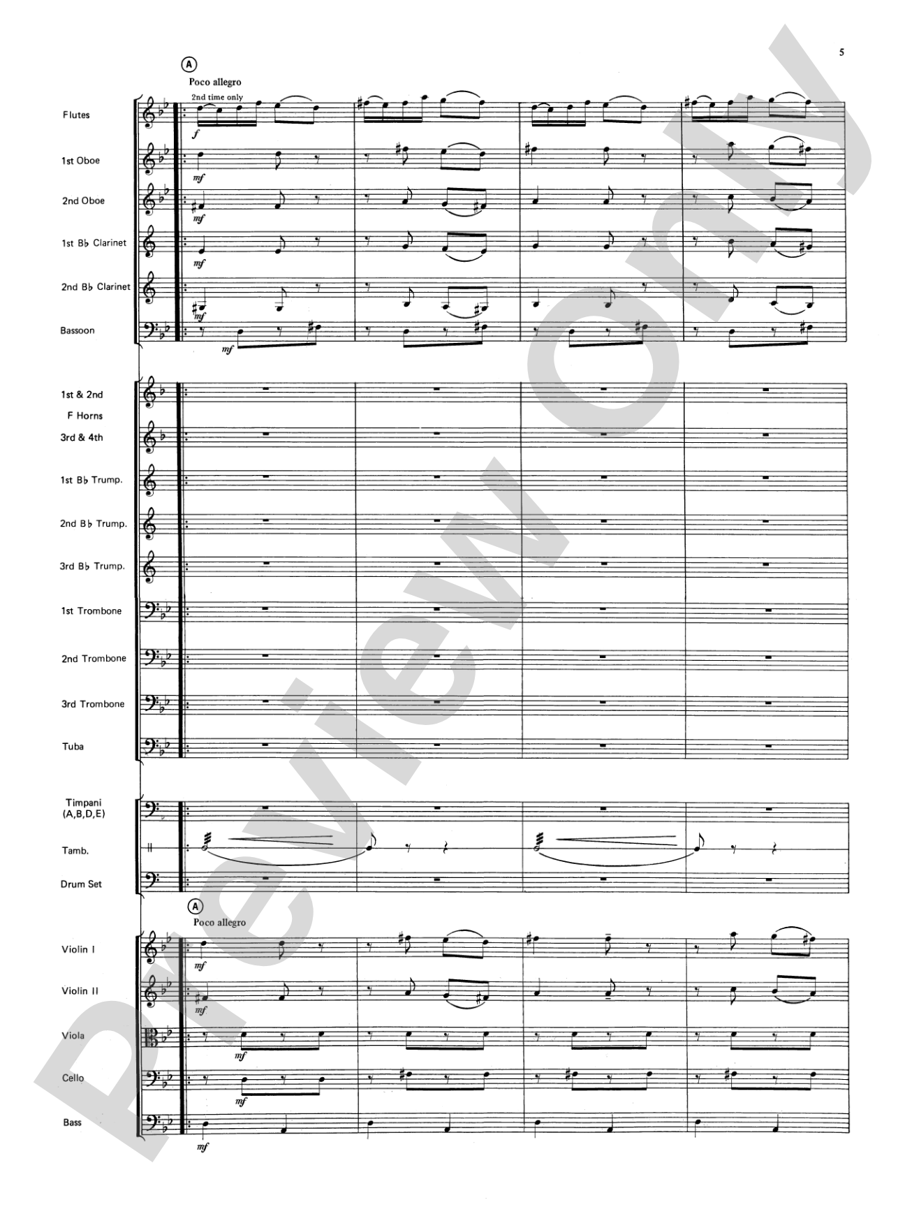Havah Nagilah: Full Orchestra Conductor Score & Parts