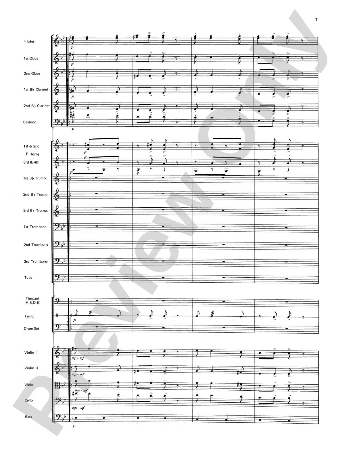 Havah Nagilah: Full Orchestra Conductor Score & Parts
