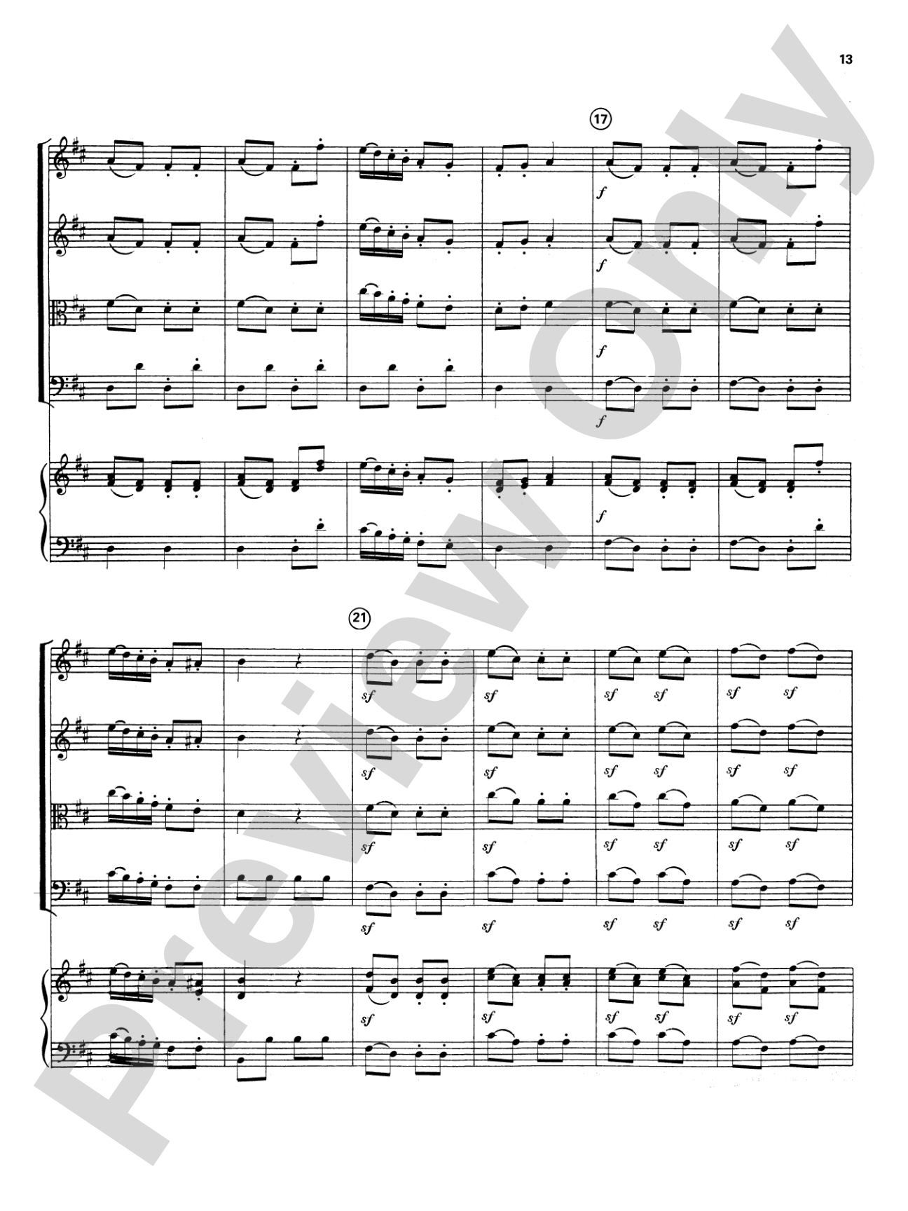 Highland/Etling String Quartet Series: Set 4: String Quartet Score & Parts