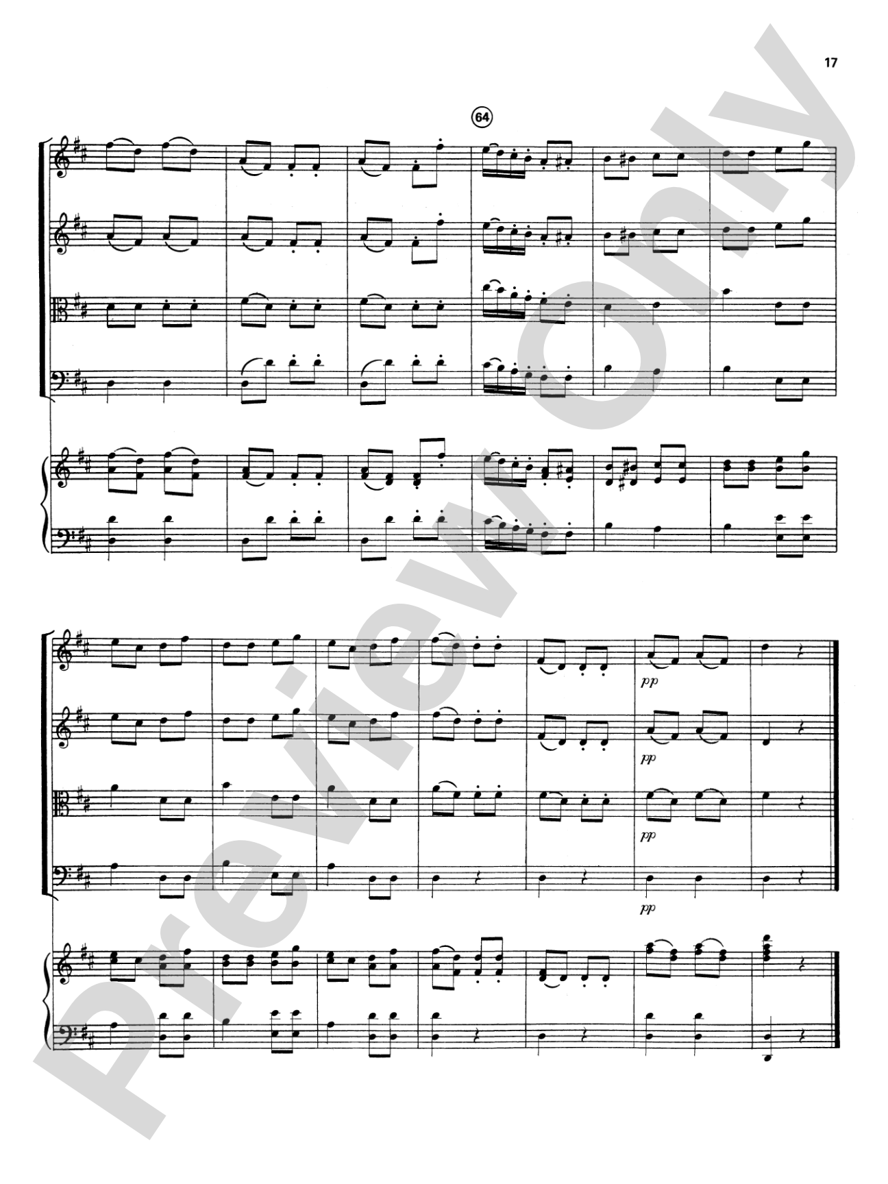 Highland/Etling String Quartet Series: Set 4: String Quartet Score & Parts