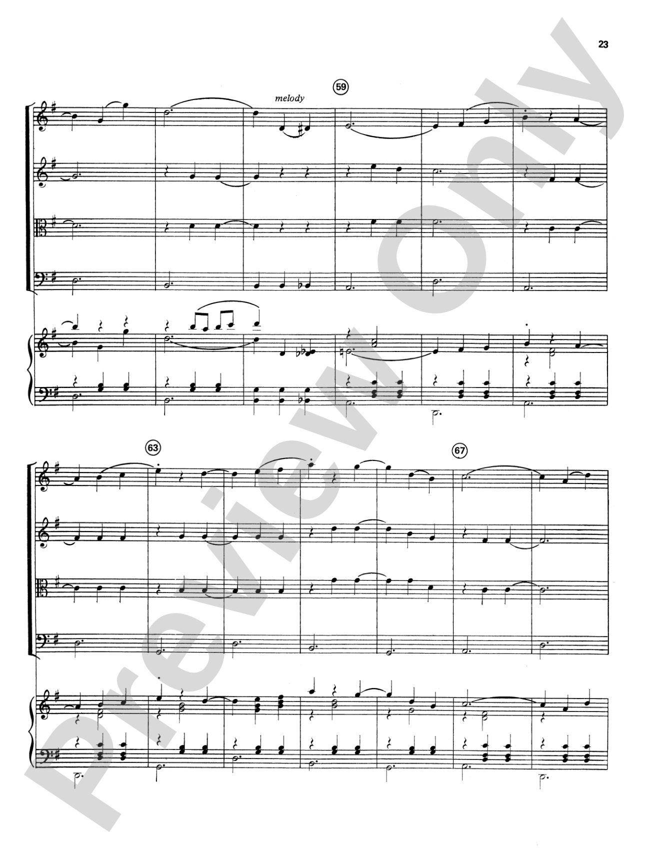 Highland/Etling String Quartet Series: Set 4: String Quartet Score & Parts
