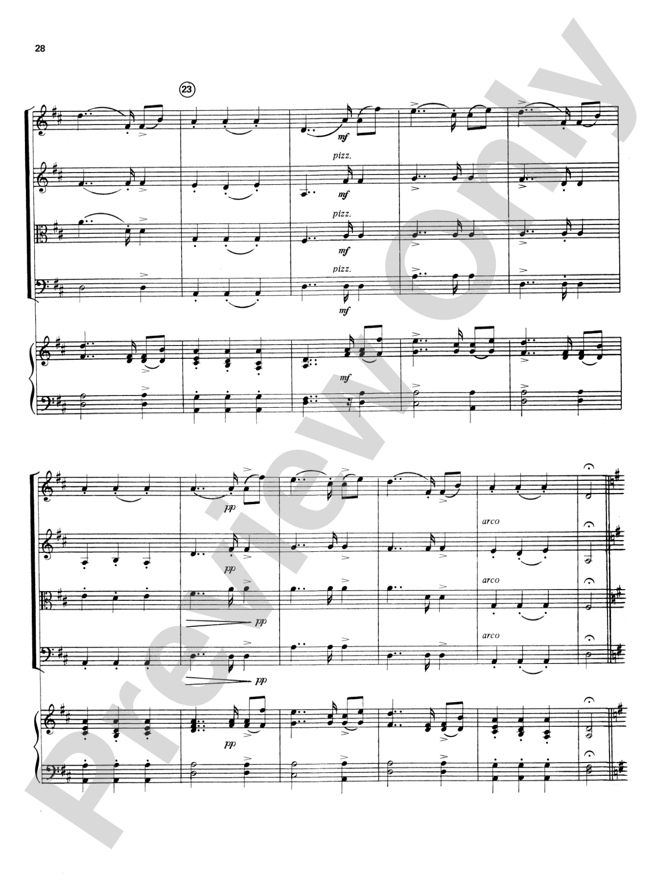 Highland/Etling String Quartet Series: Set 4: String Quartet Score & Parts