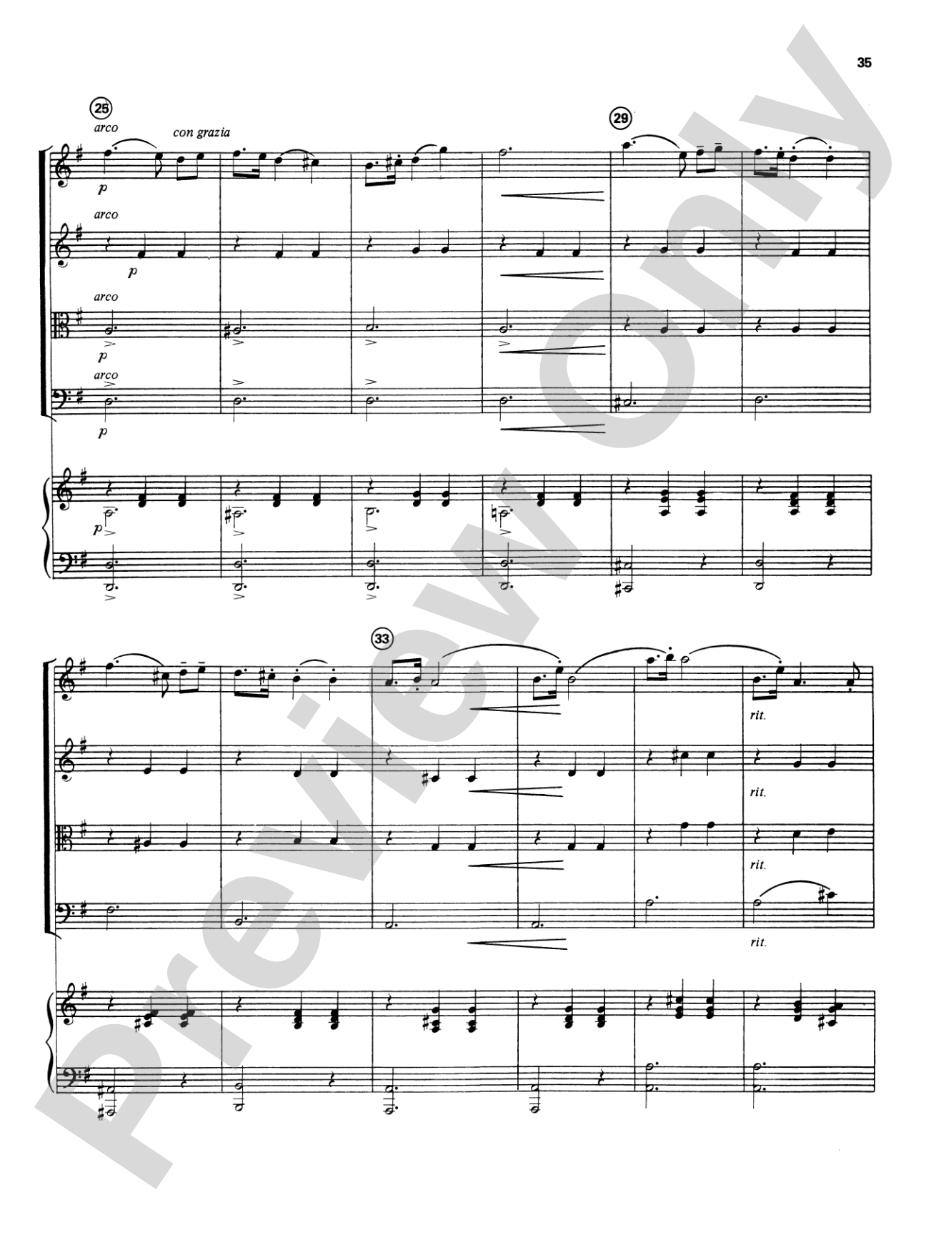 Highland/Etling String Quartet Series: Set 4: String Quartet Score & Parts