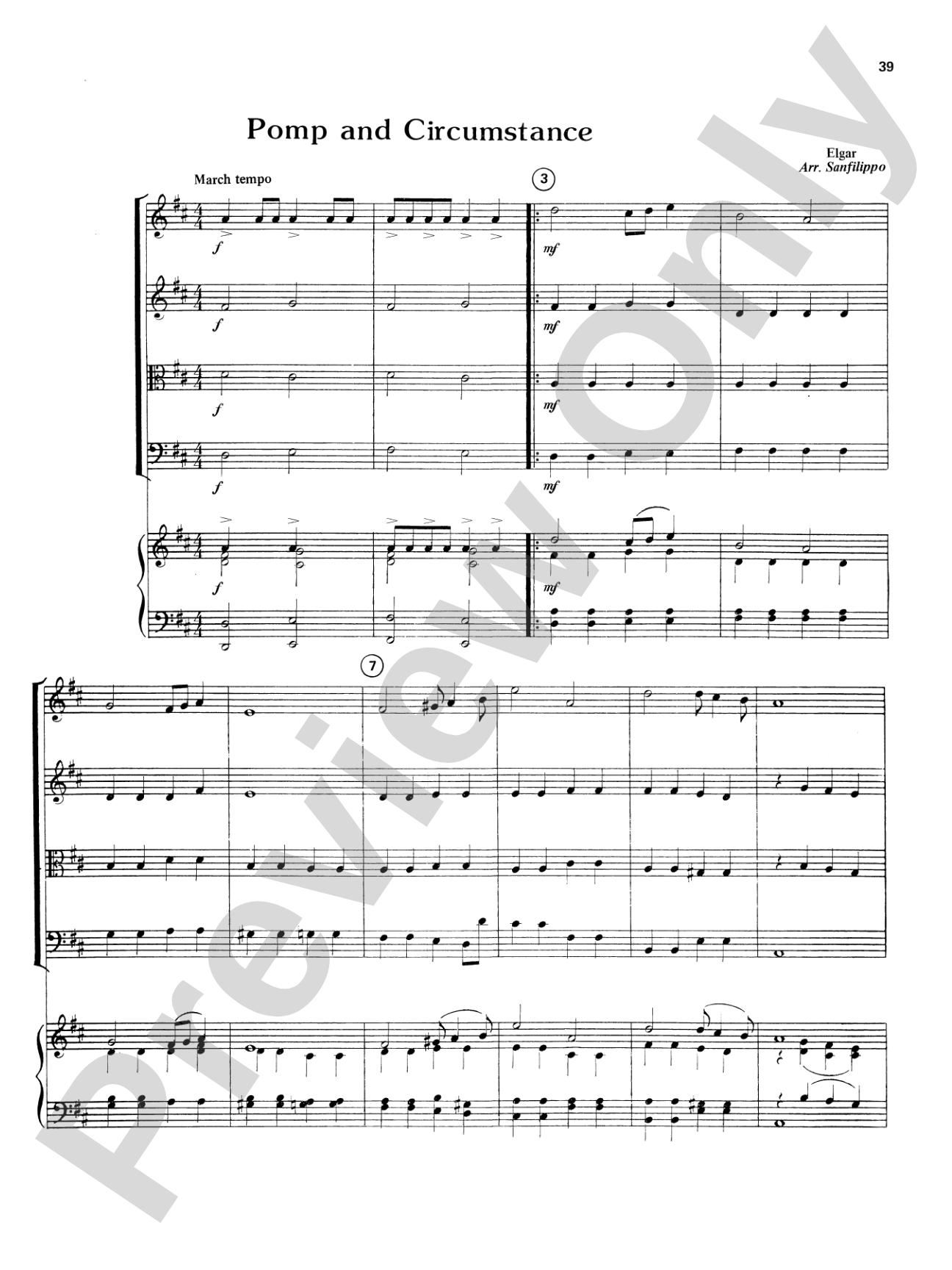 Highland/Etling String Quartet Series: Set 4: String Quartet Score & Parts