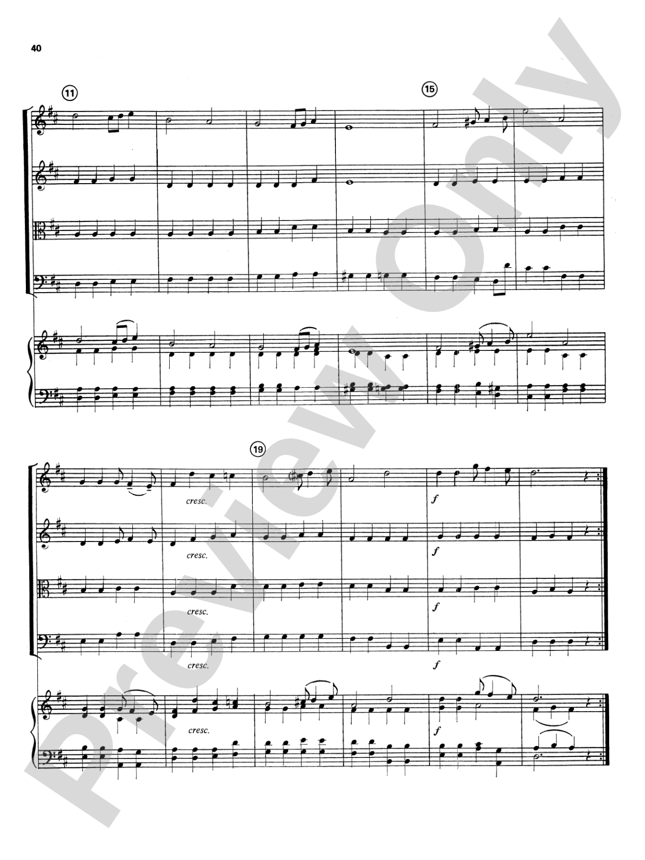 Highland/Etling String Quartet Series: Set 4: String Quartet Score & Parts
