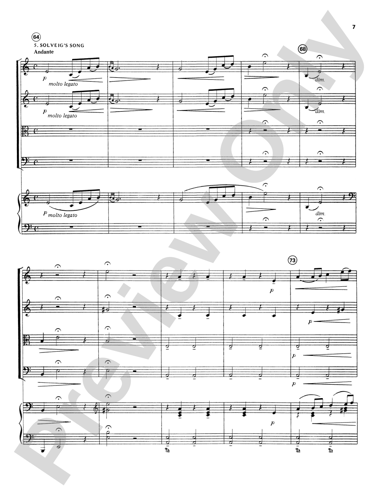 Highland/Etling String Quartet Series: Set 4: String Quartet Score & Parts