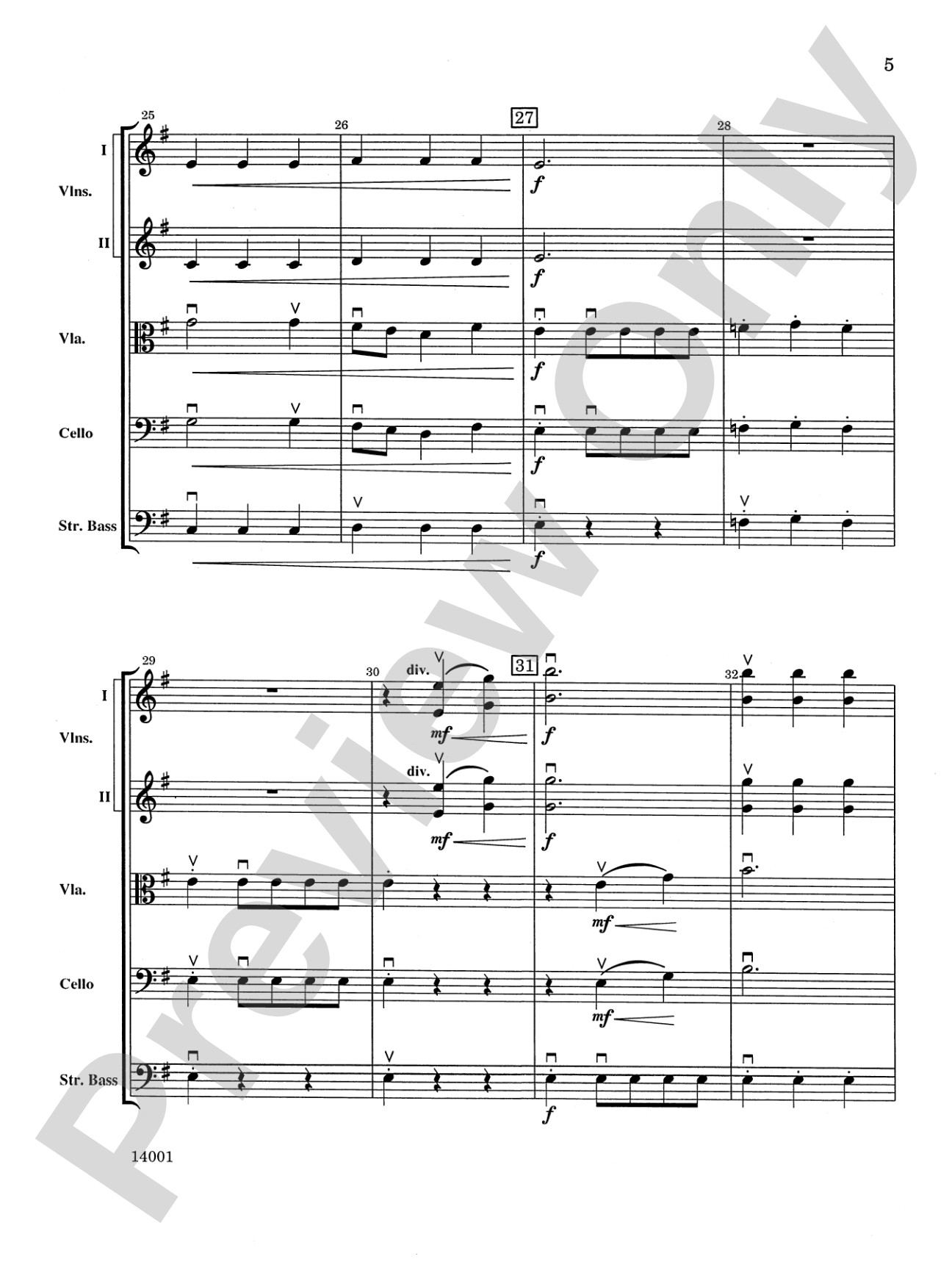 El Toro: String Orchestra Conductor Score & Parts