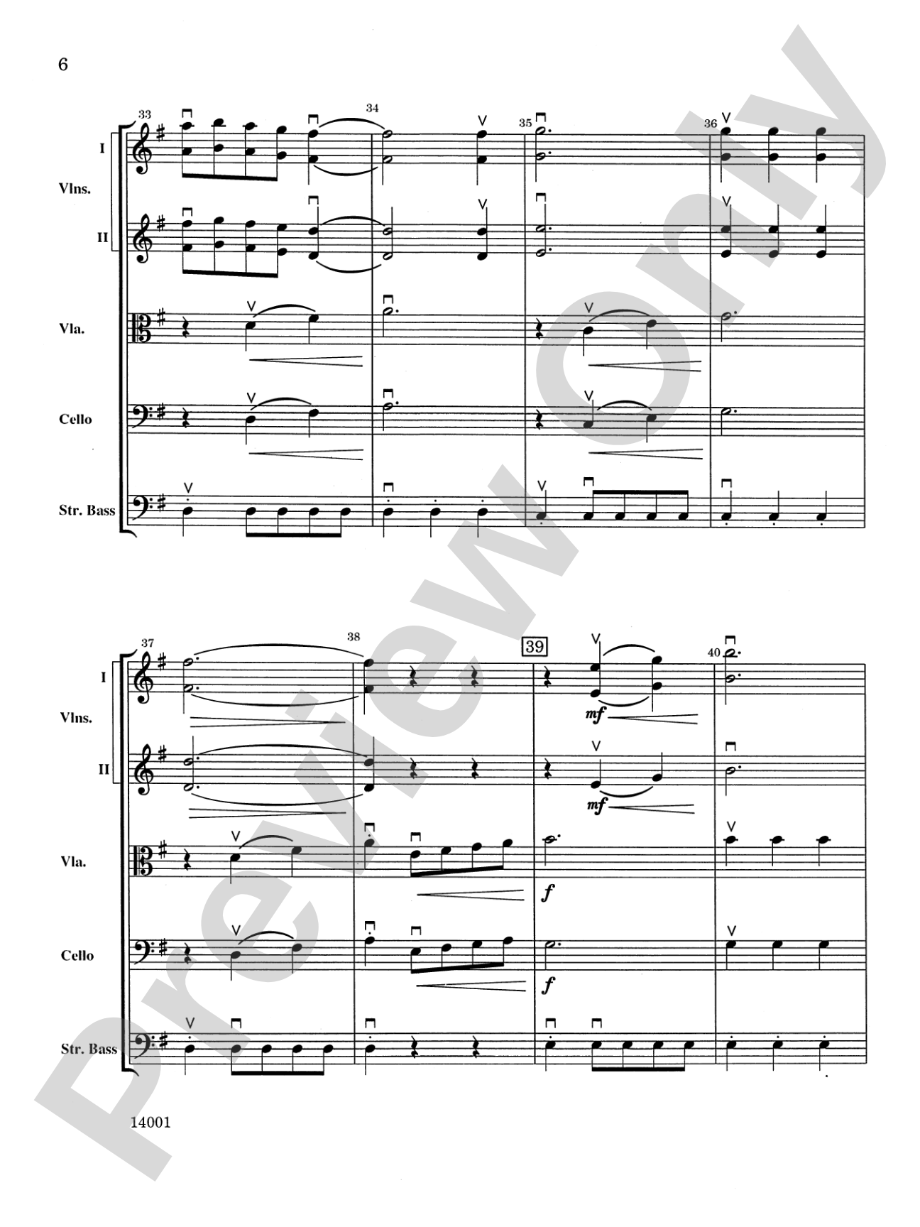 El Toro: String Orchestra Conductor Score & Parts