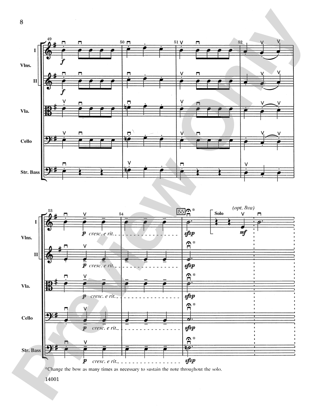 El Toro: String Orchestra Conductor Score & Parts