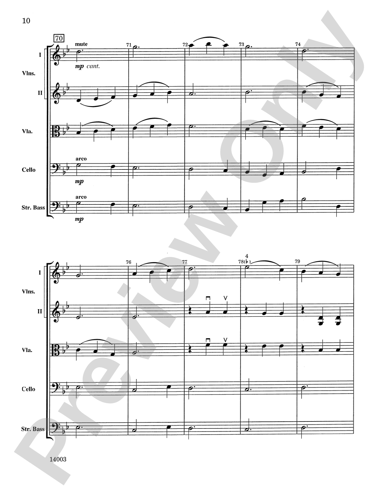 The Gypsy Rover: String Orchestra Conductor Score & Parts